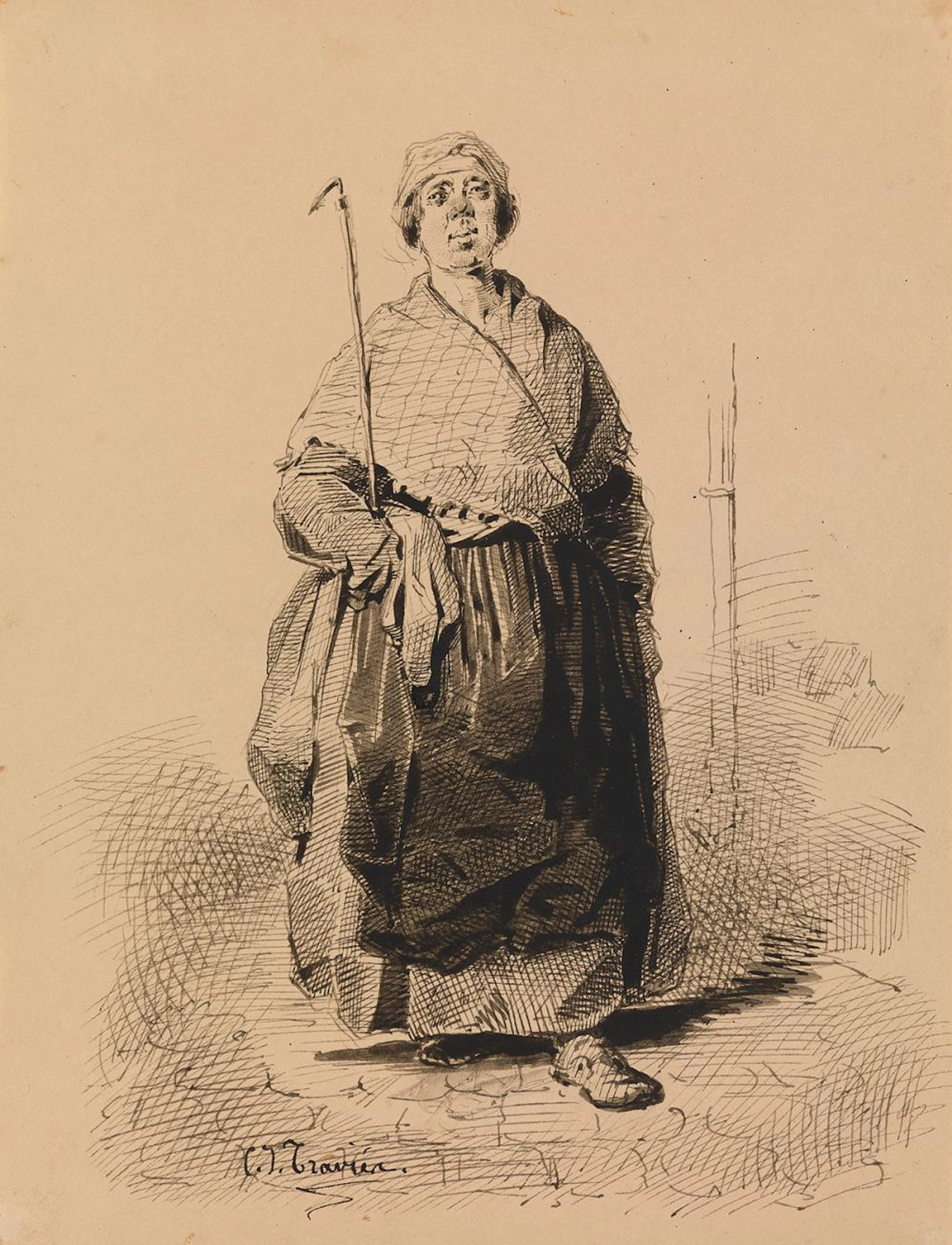 CHARLES-JOSEPH TRAVIÈS DE VILLERS (Winterthur 1804-1859...