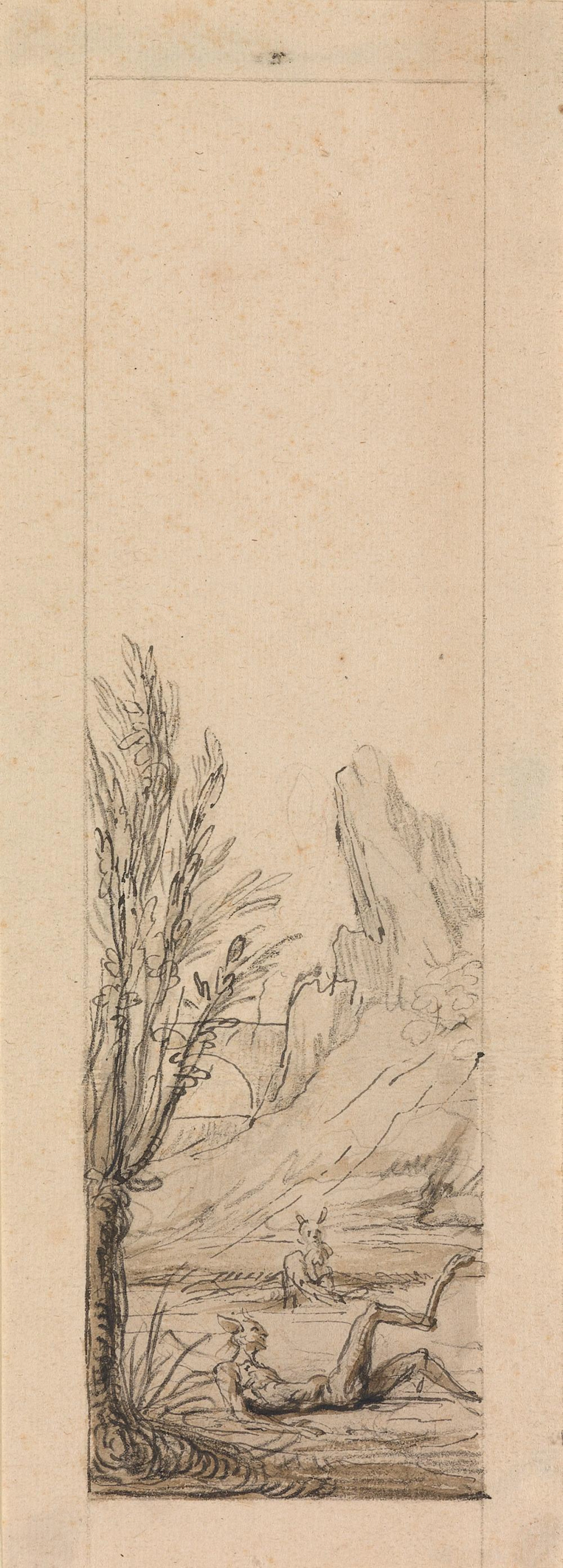 ANTOINE DIEU (ATTRIBUTED TO) (Paris 1662-1727 Paris) Three pen and ink