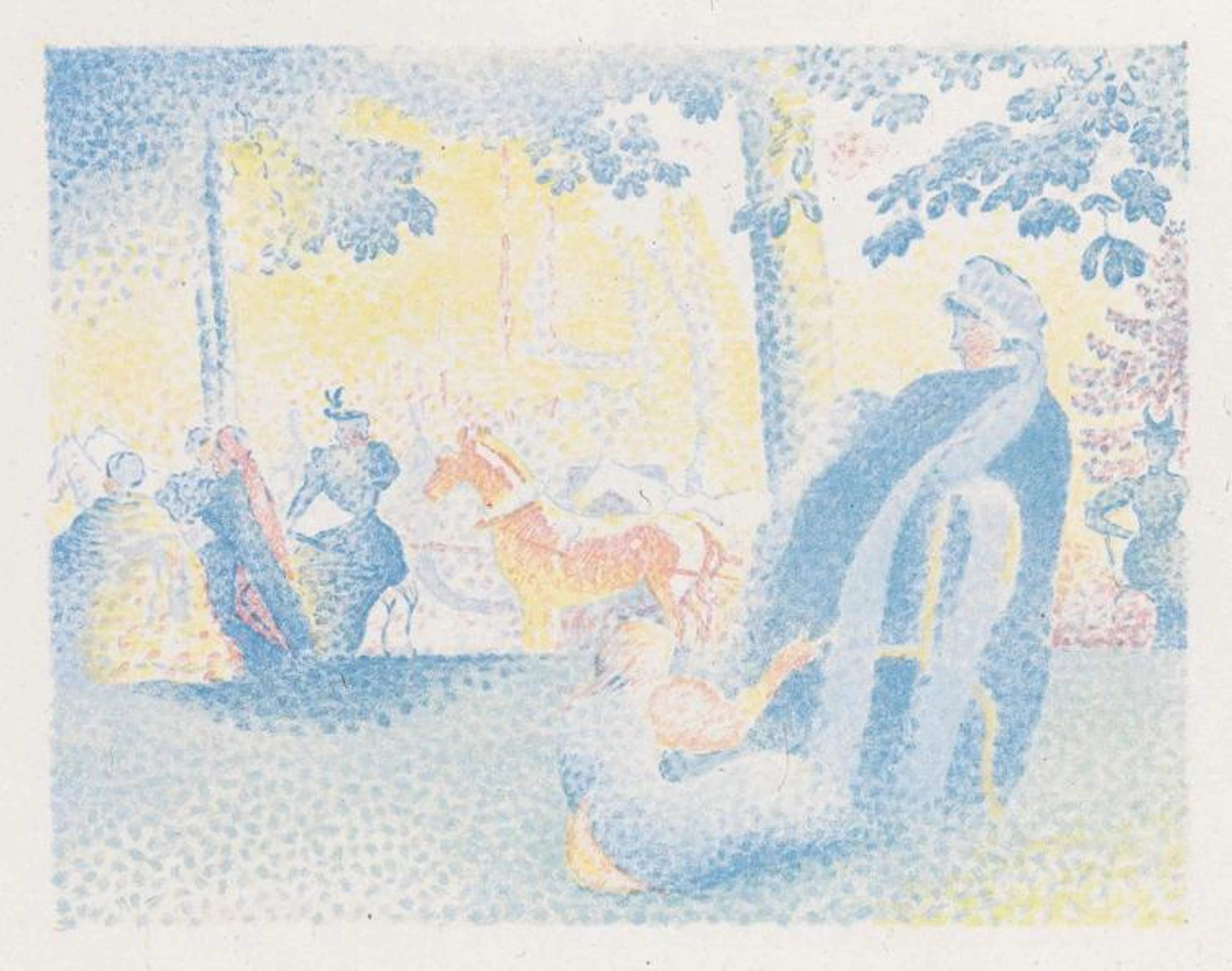 HENRI-EDMOND CROSS Les Champs Élysées.