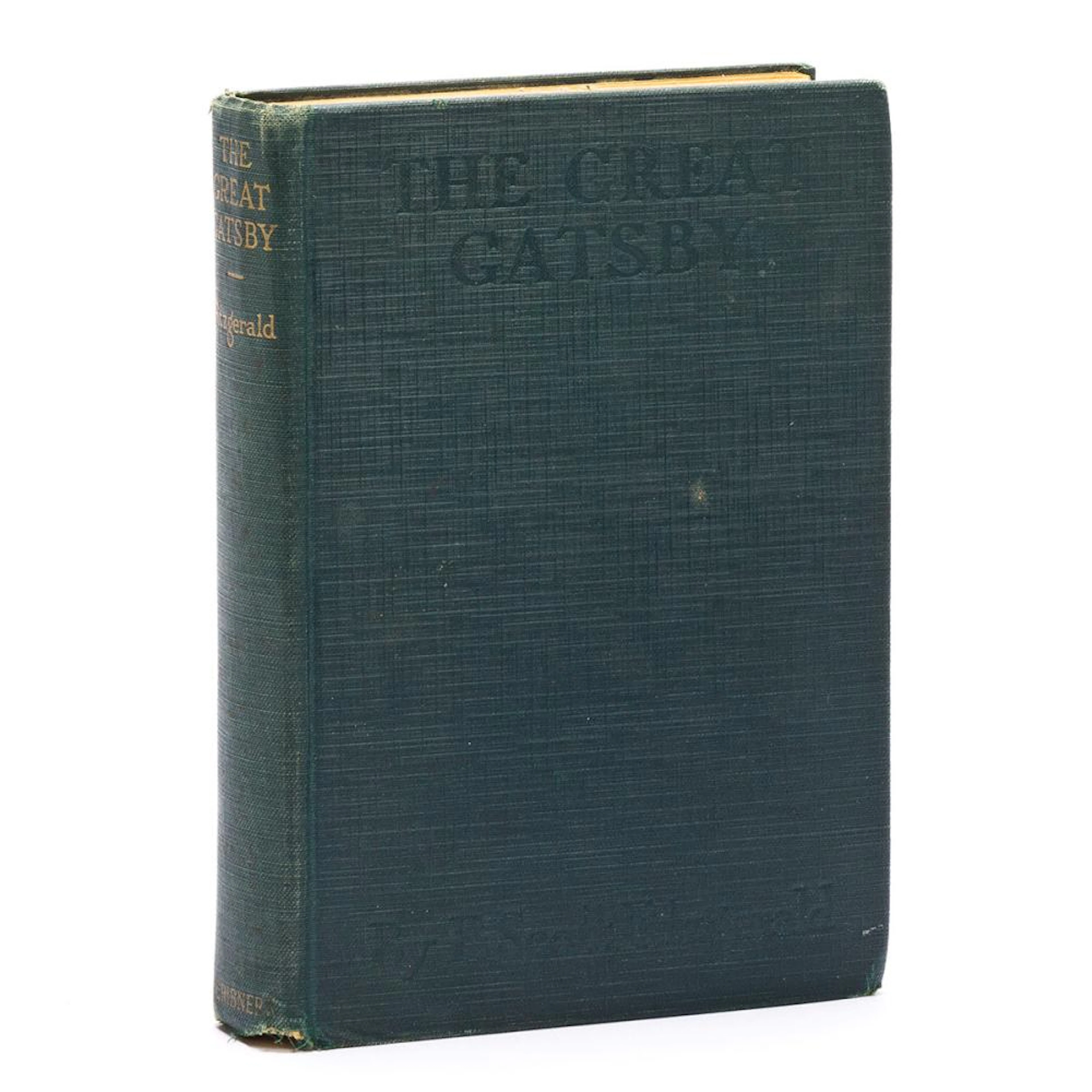FITZGERALD, F. SCOTT. The Great Gatsby.