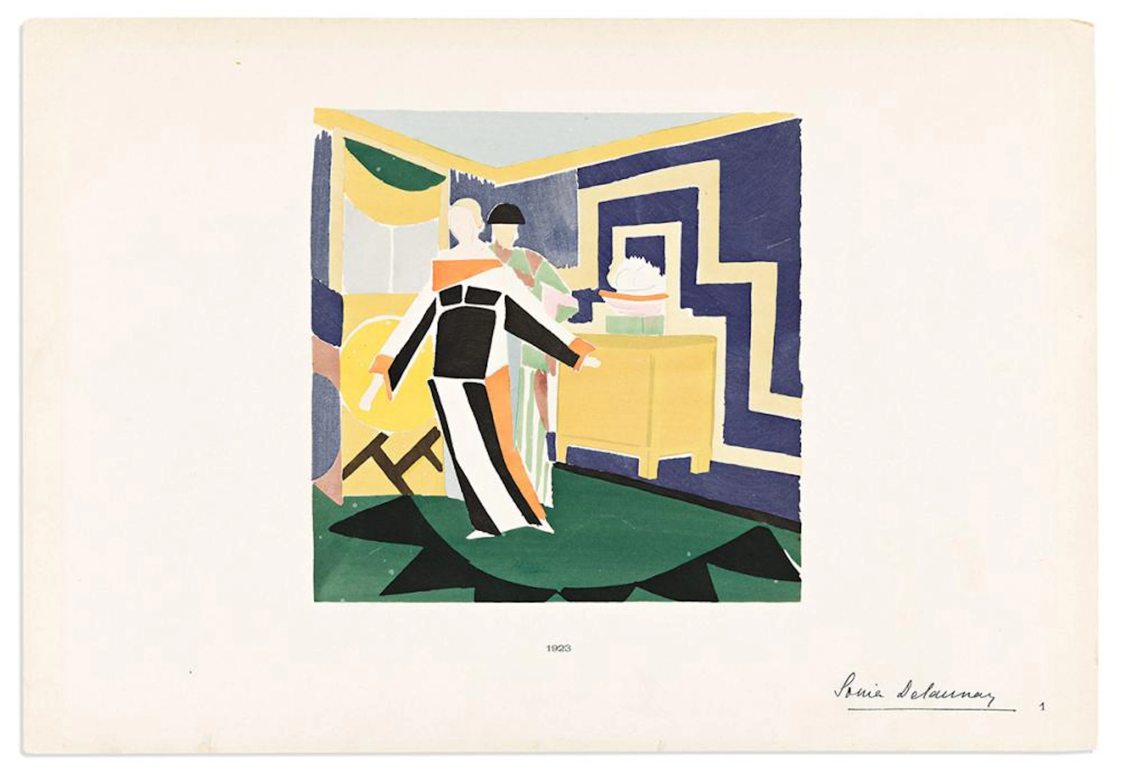 DELAUNAY, SONIA. Ses Peintures, Ses Objets, Ses Tissues Simultanés, Ses Modes.