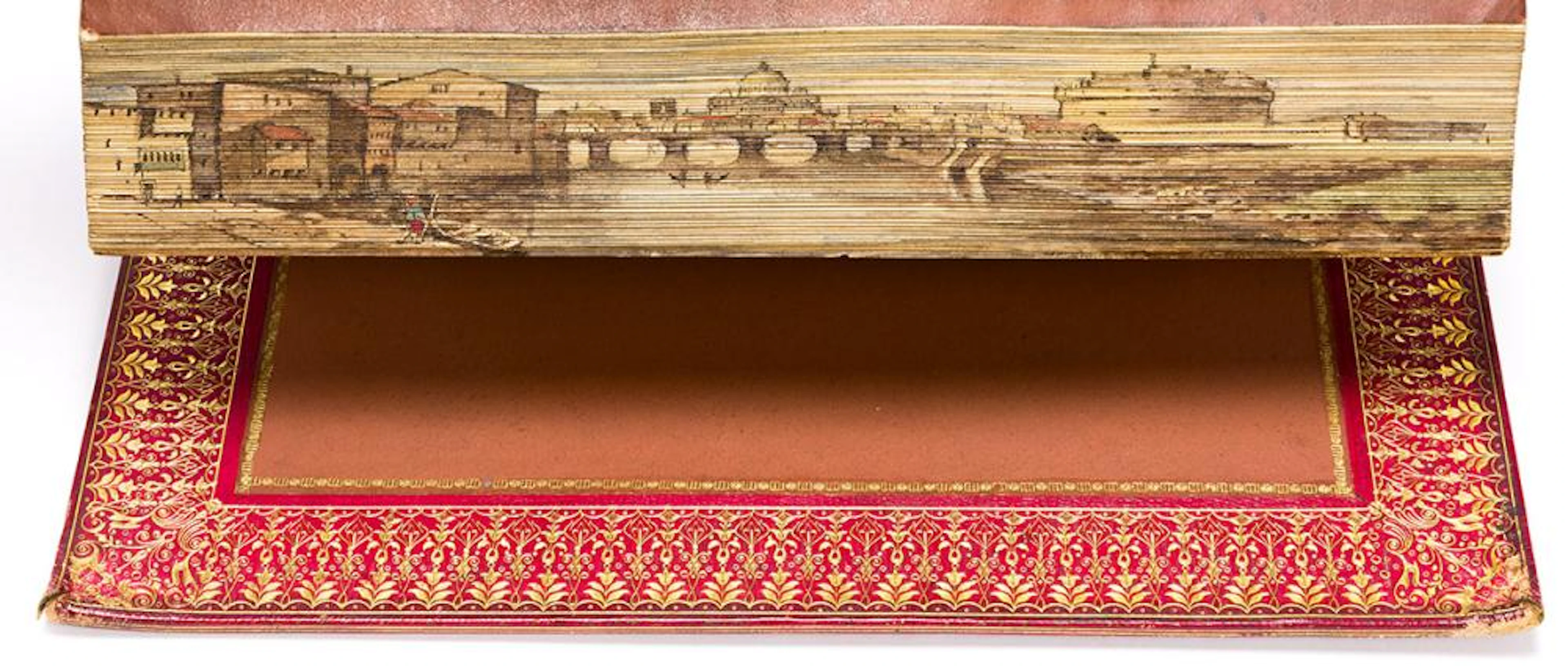 (FORE-EDGE PAINTING.) Hakewell