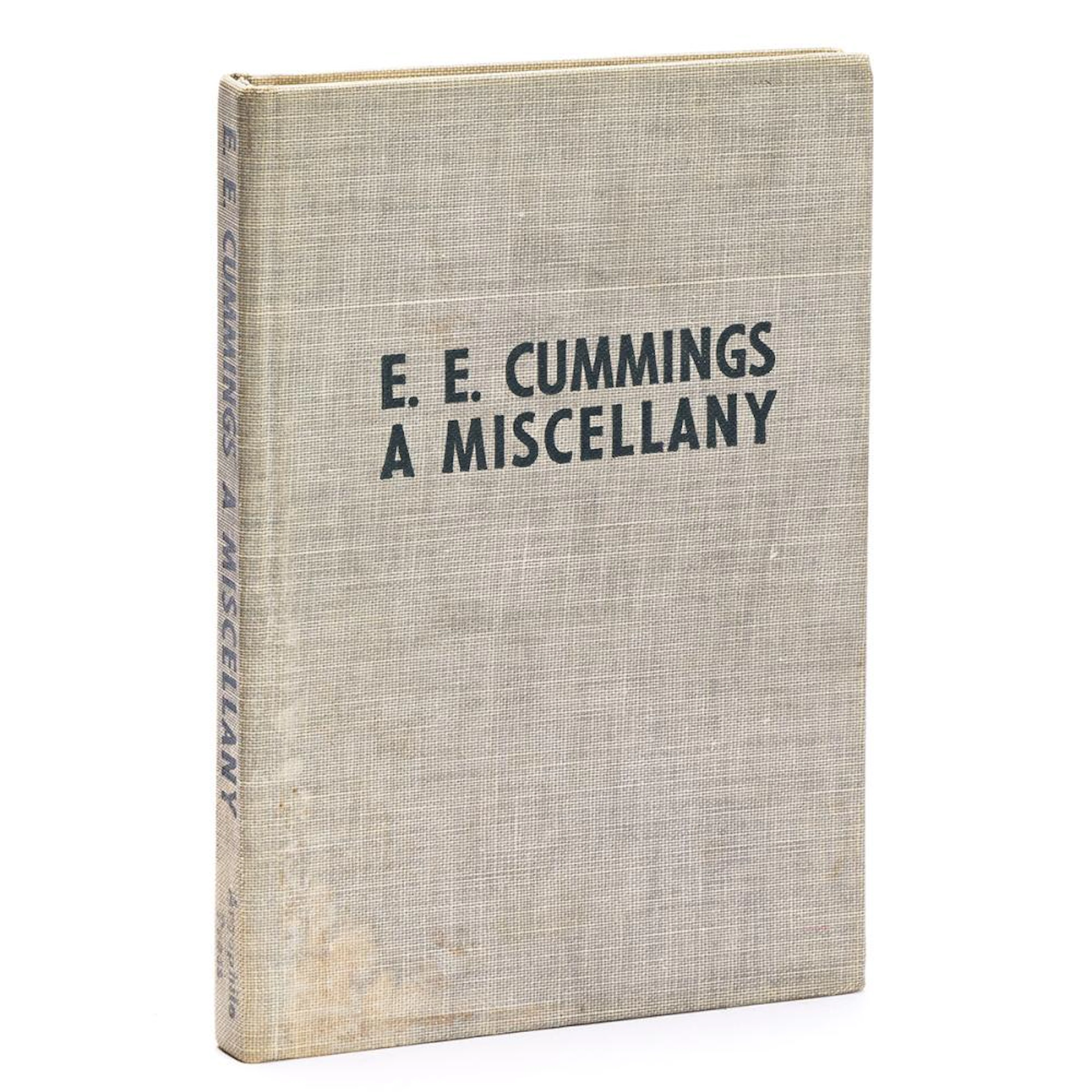 CUMMINGS, E.E. A Miscellany.