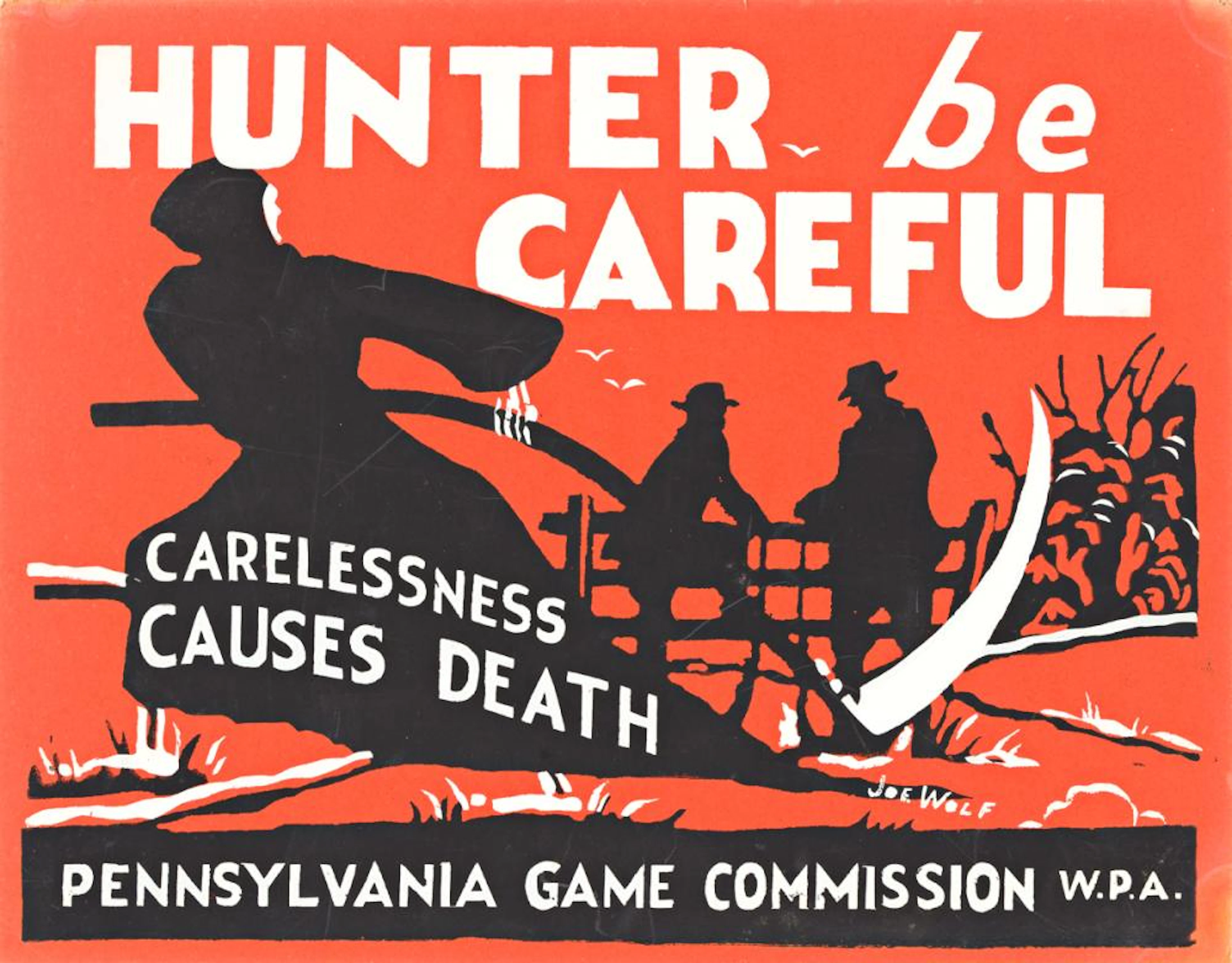 VARIOUS ARTISTS Pennsylvania Game Commission. Three posters.