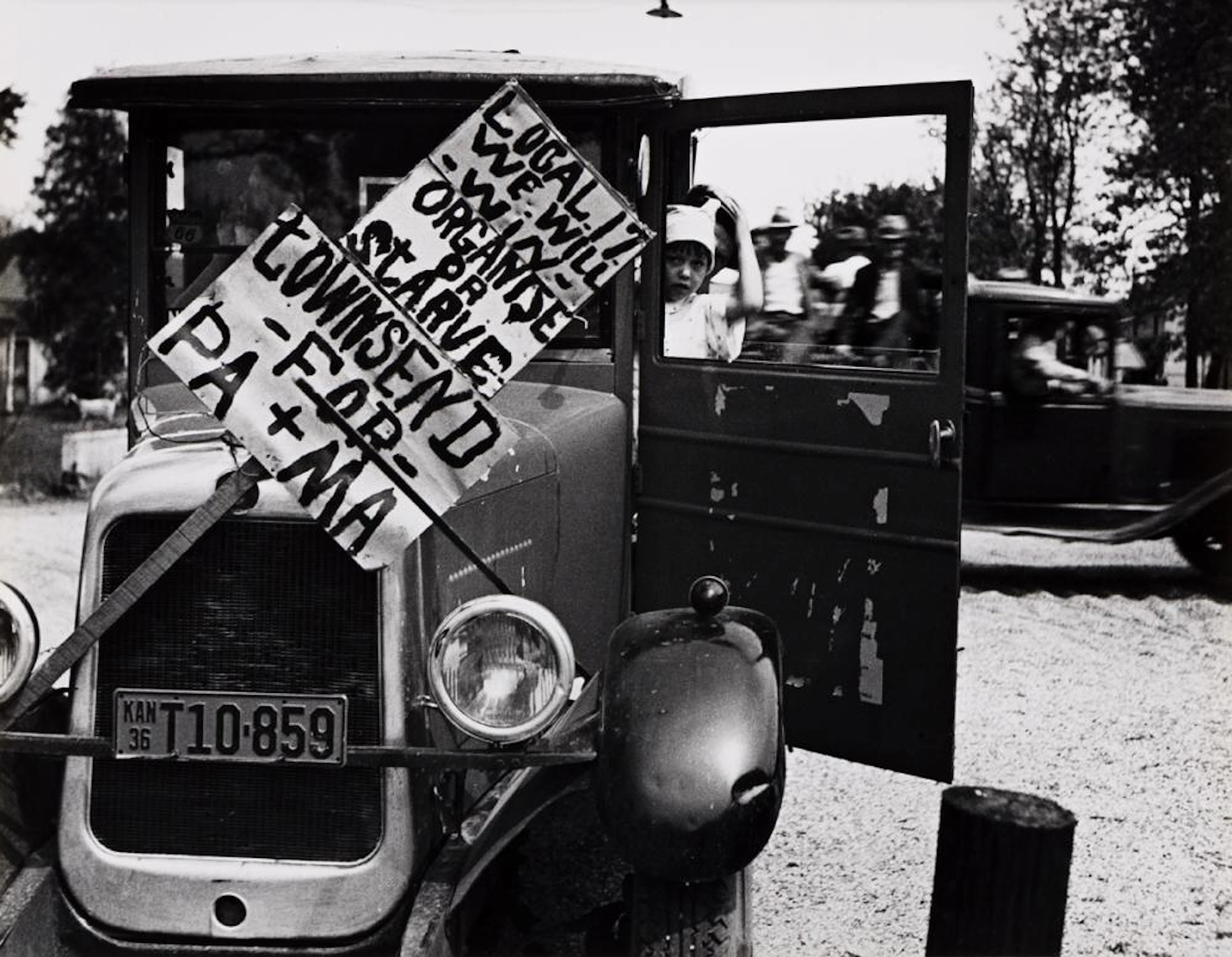 ARTHUR ROTHSTEIN (1915-1985) Rally for the Townsend Plan, Kansas.