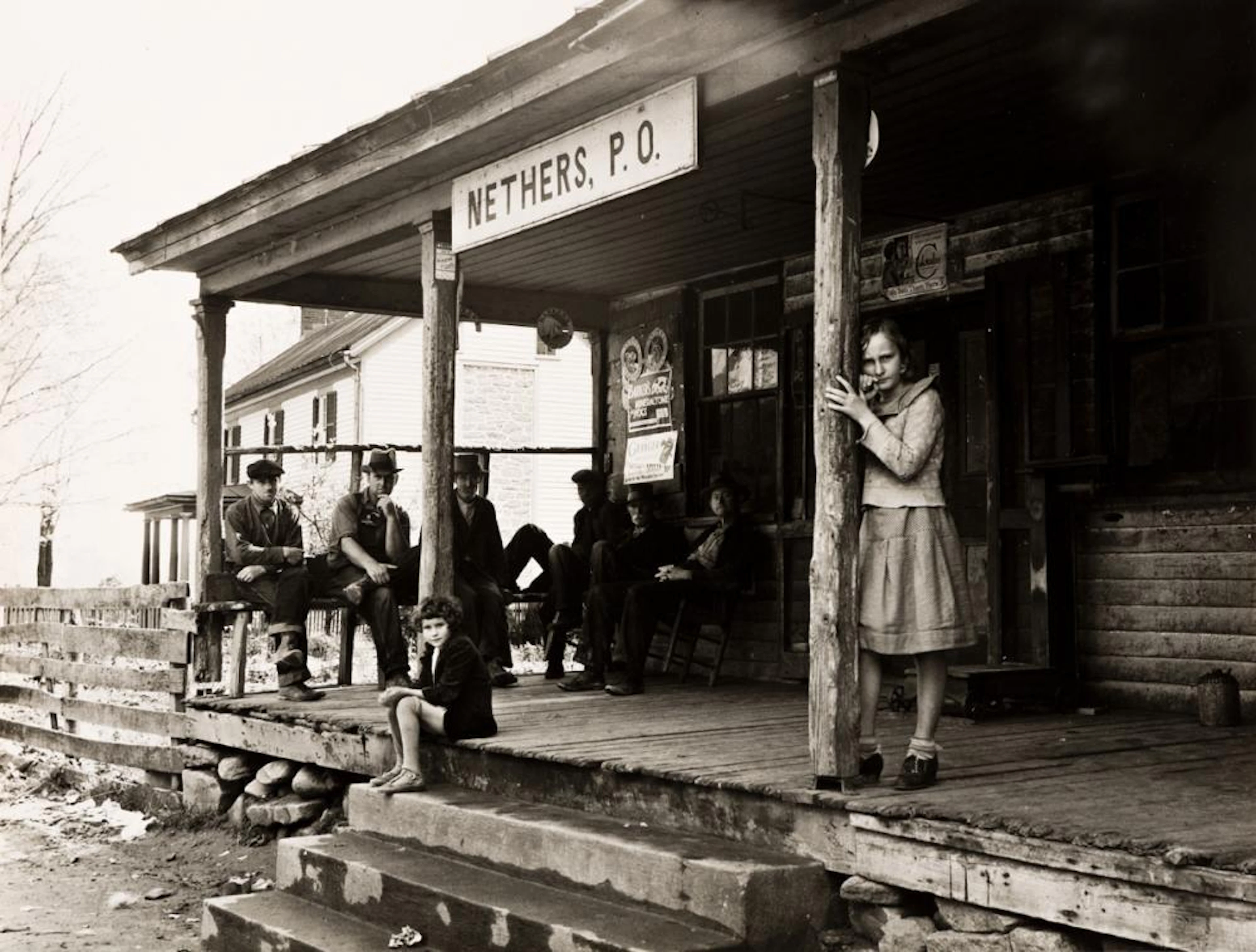 ARTHUR ROTHSTEIN (1915-1985) Post office, Nethers, Virginia.