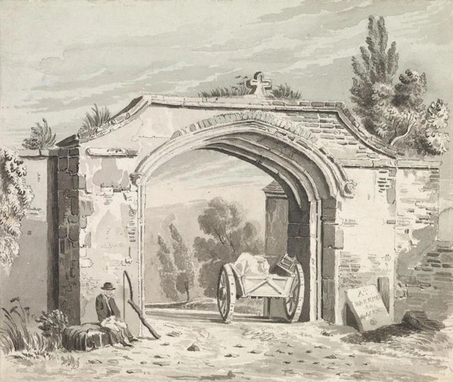 GEORGE HARLEY (London 1791-1871 London) At Barking--Essex.