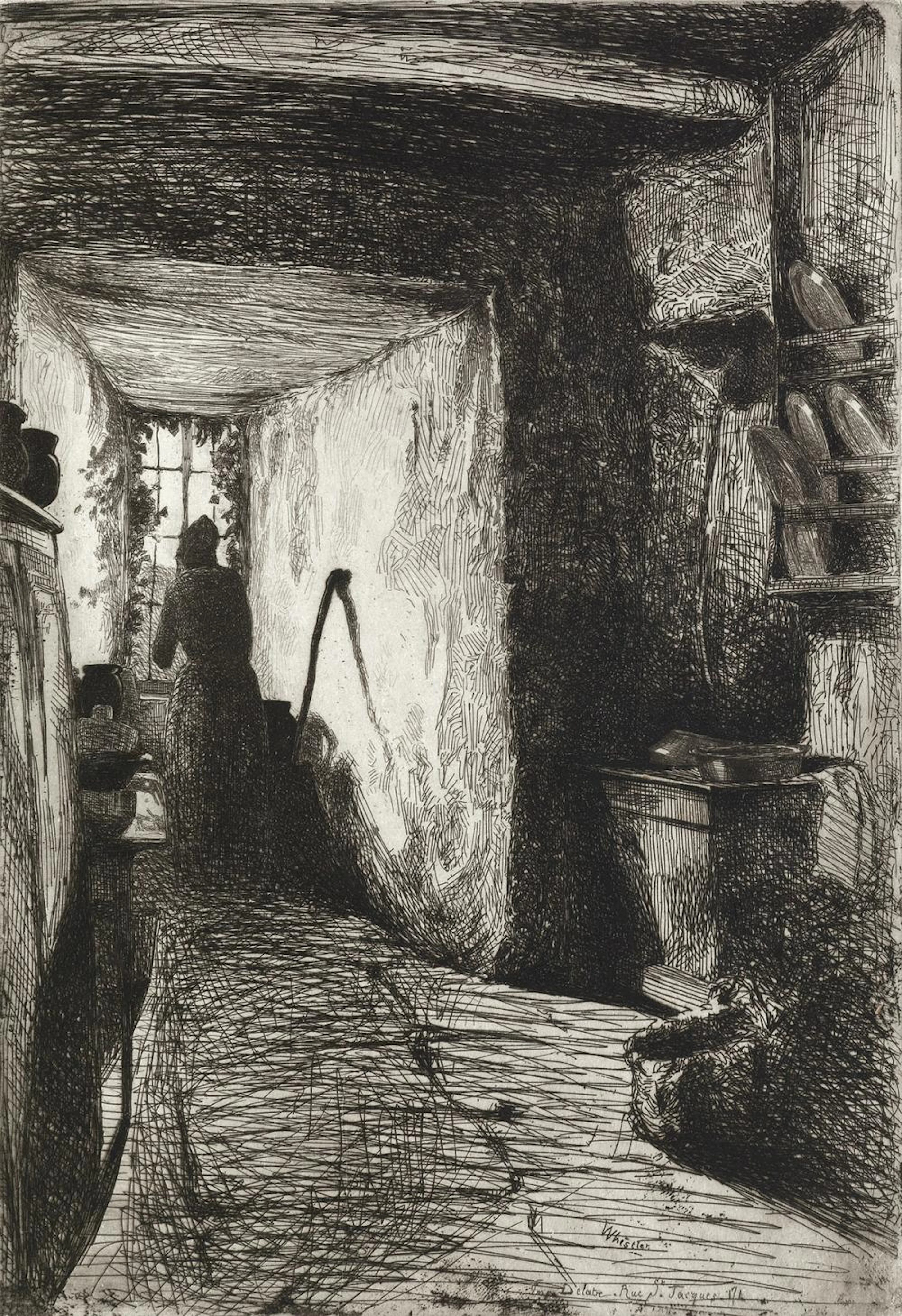 JAMES A. M. WHISTLER The Kitchen.