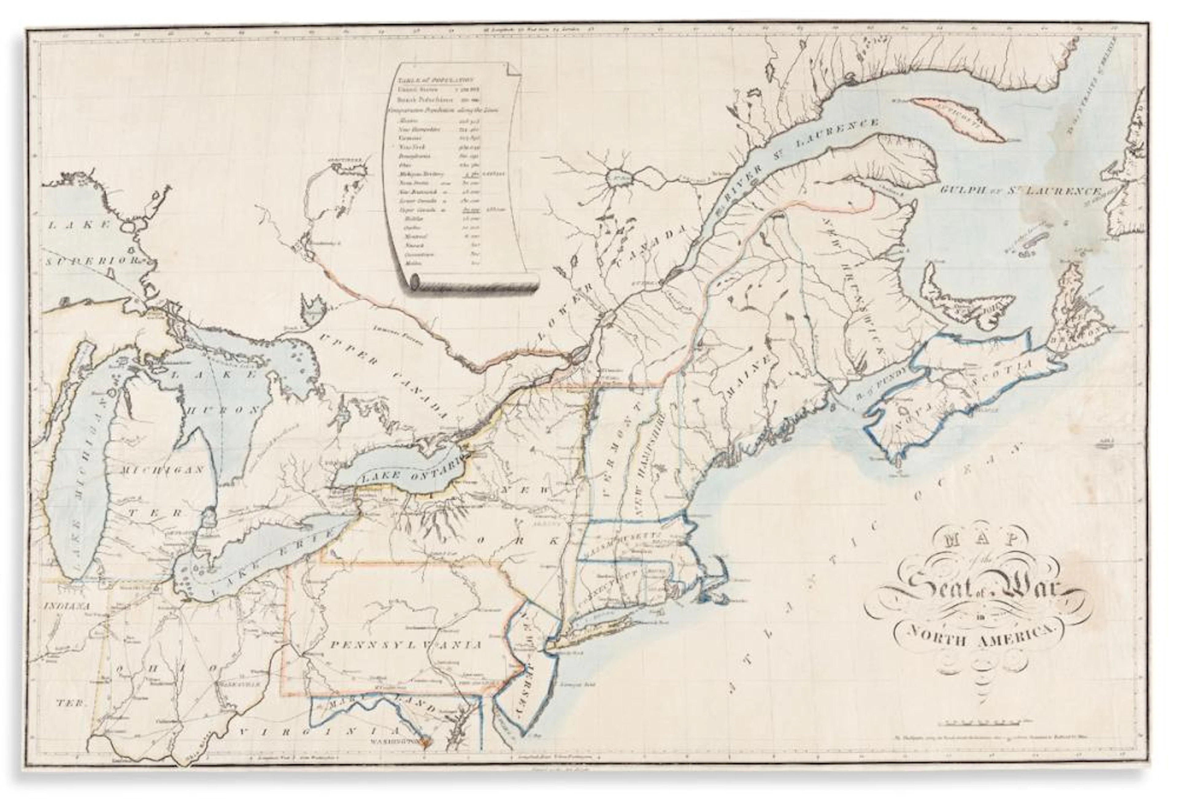 MELISH, JOHN; and HENRY SCHENCK TANNER