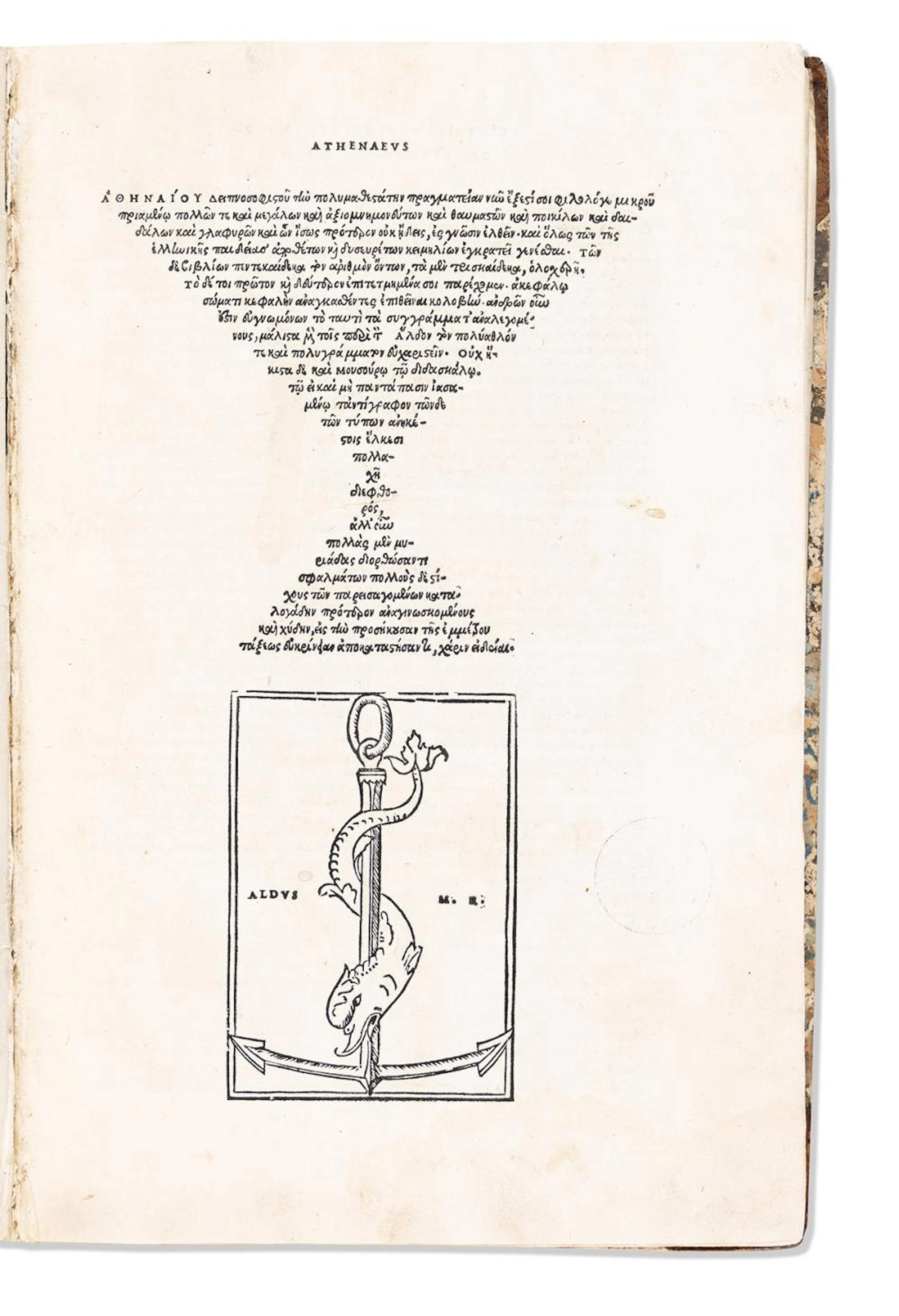 Athenaeus of Naucratis (fl. c. 200 CE) Deipnosophistae [Graece].