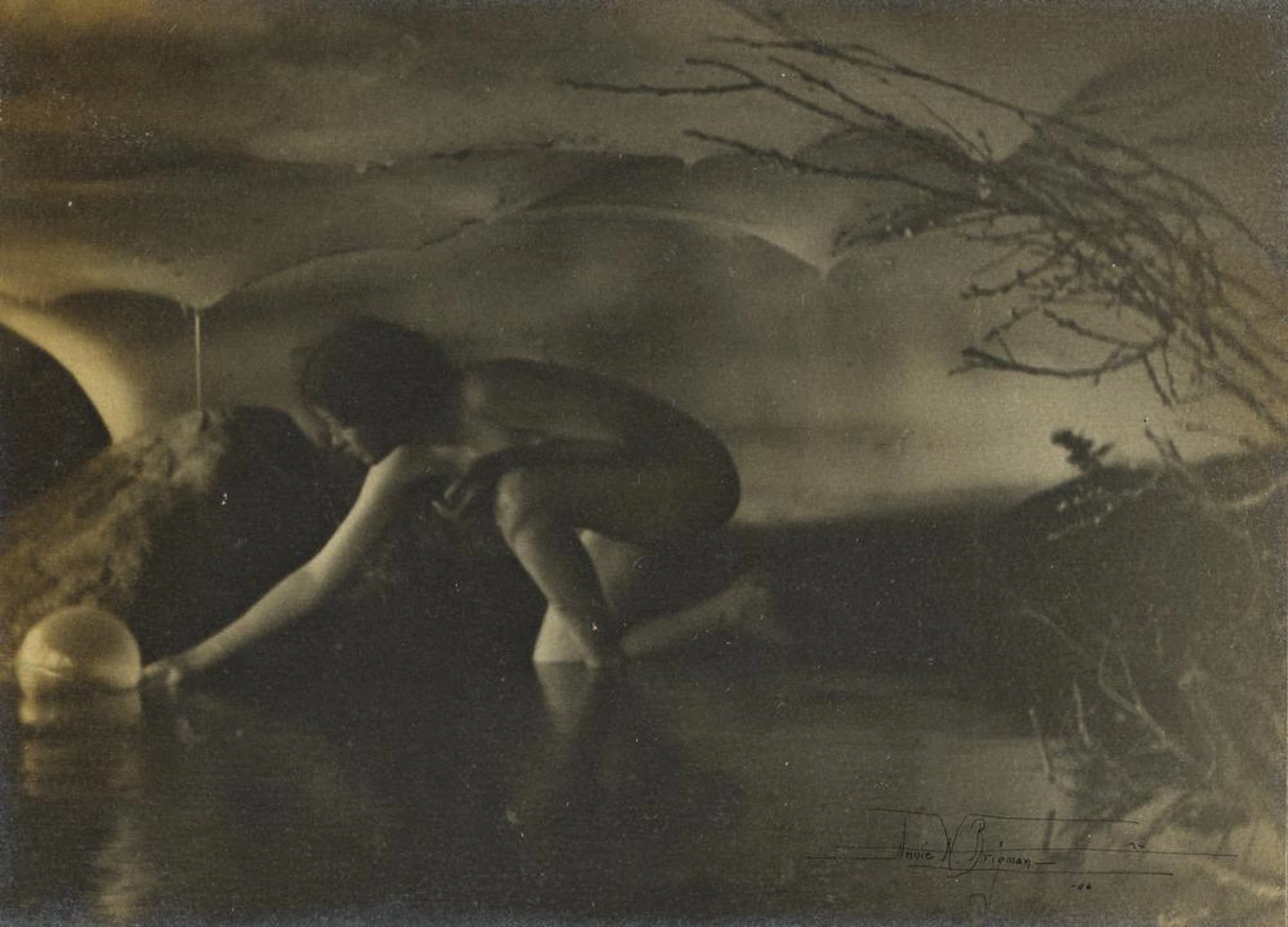ANNE BRIGMAN (1869-1950) The Bubble.