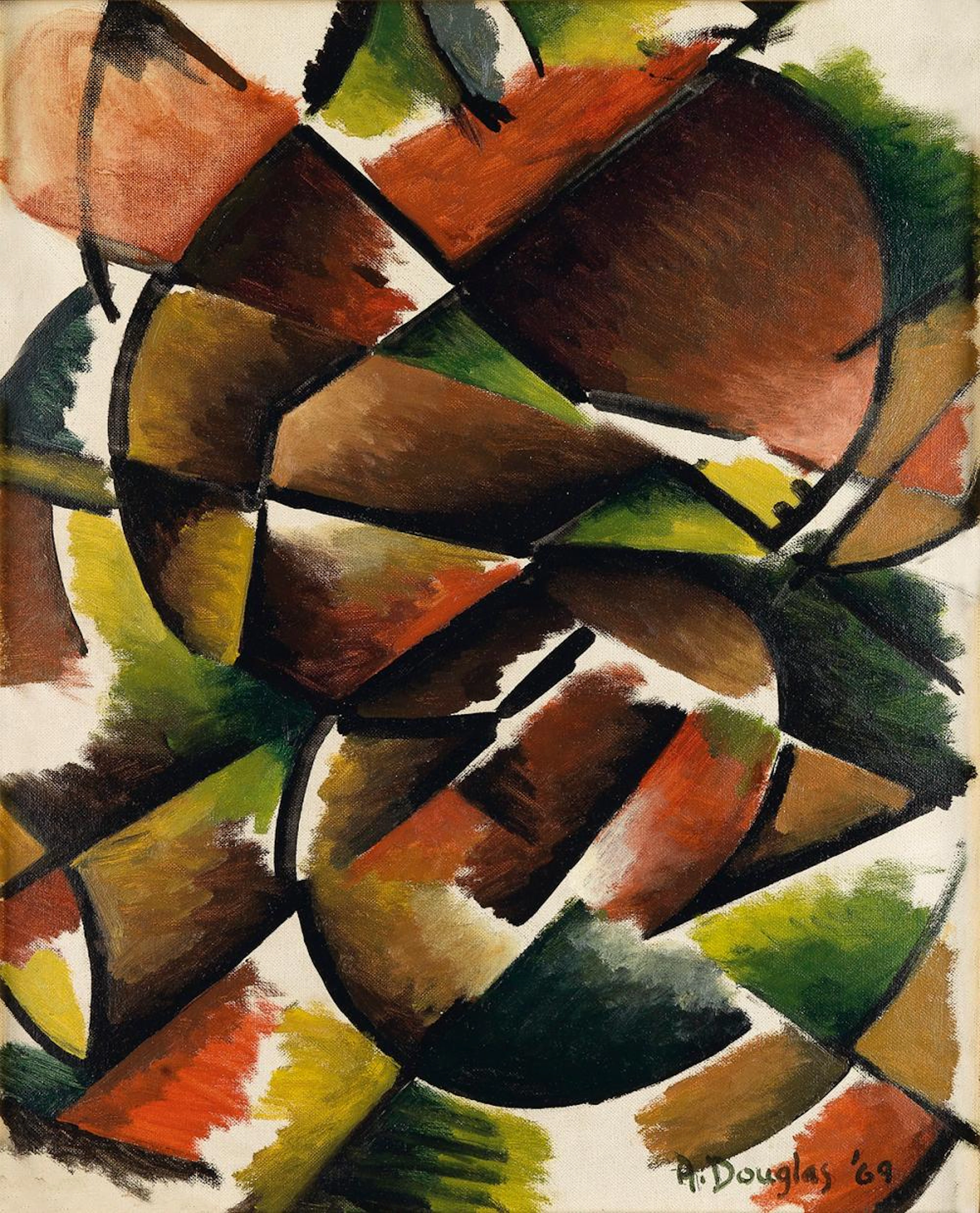 AARON DOUGLAS (1899 - 1979) Creation.