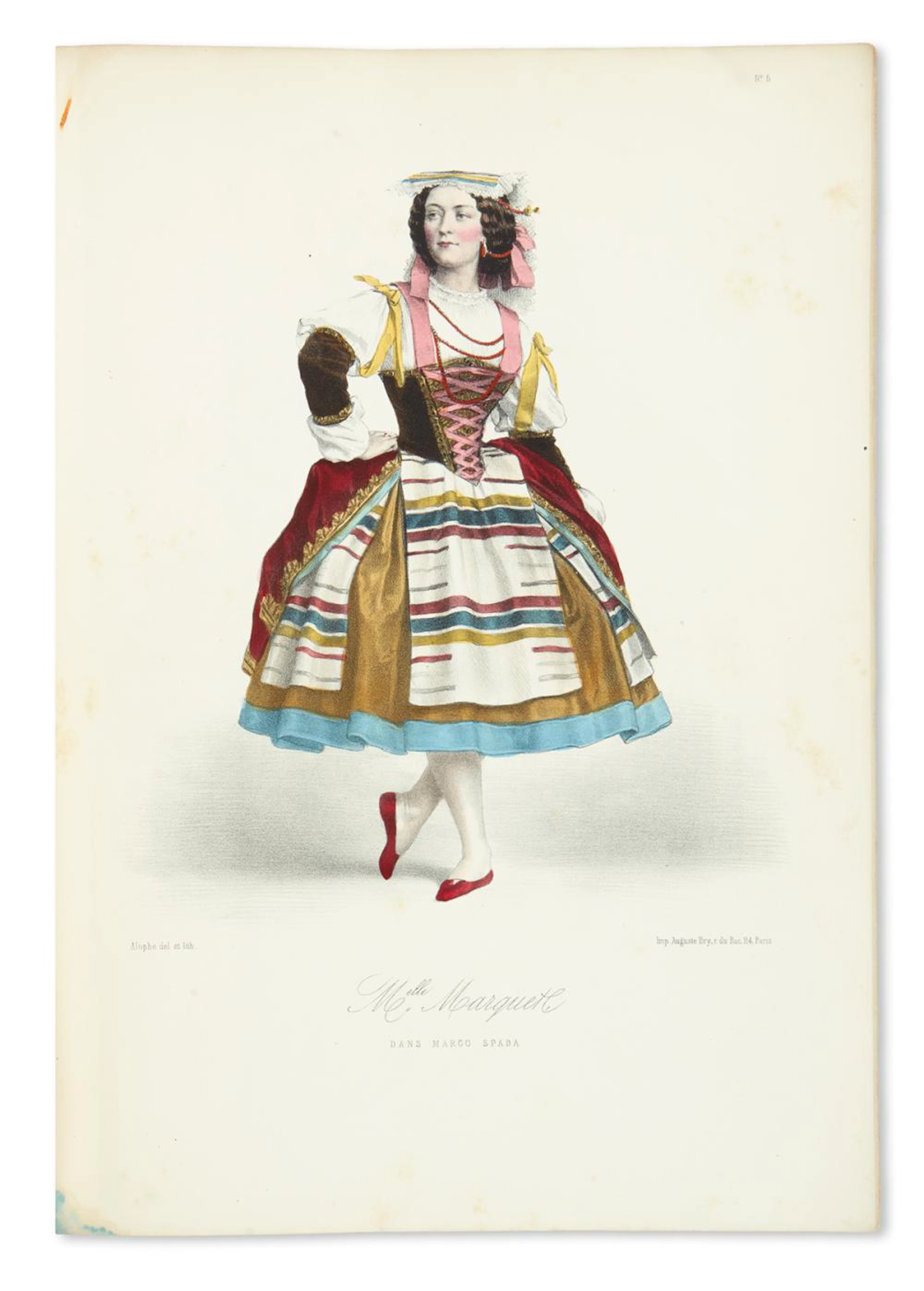 (COSTUME / BALLET.) Alophe
