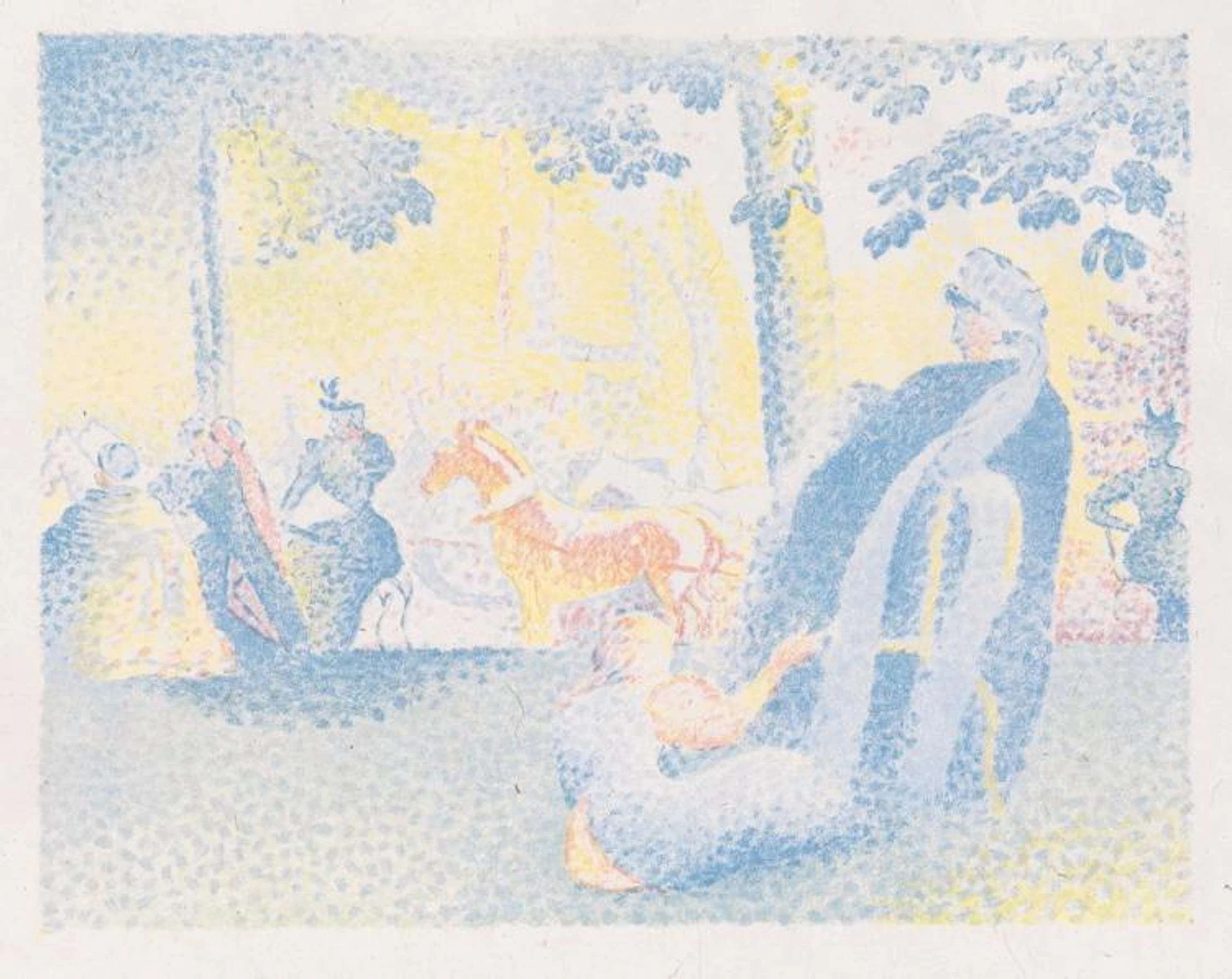 HENRI-EDMOND CROSS Les Champs Élysées.