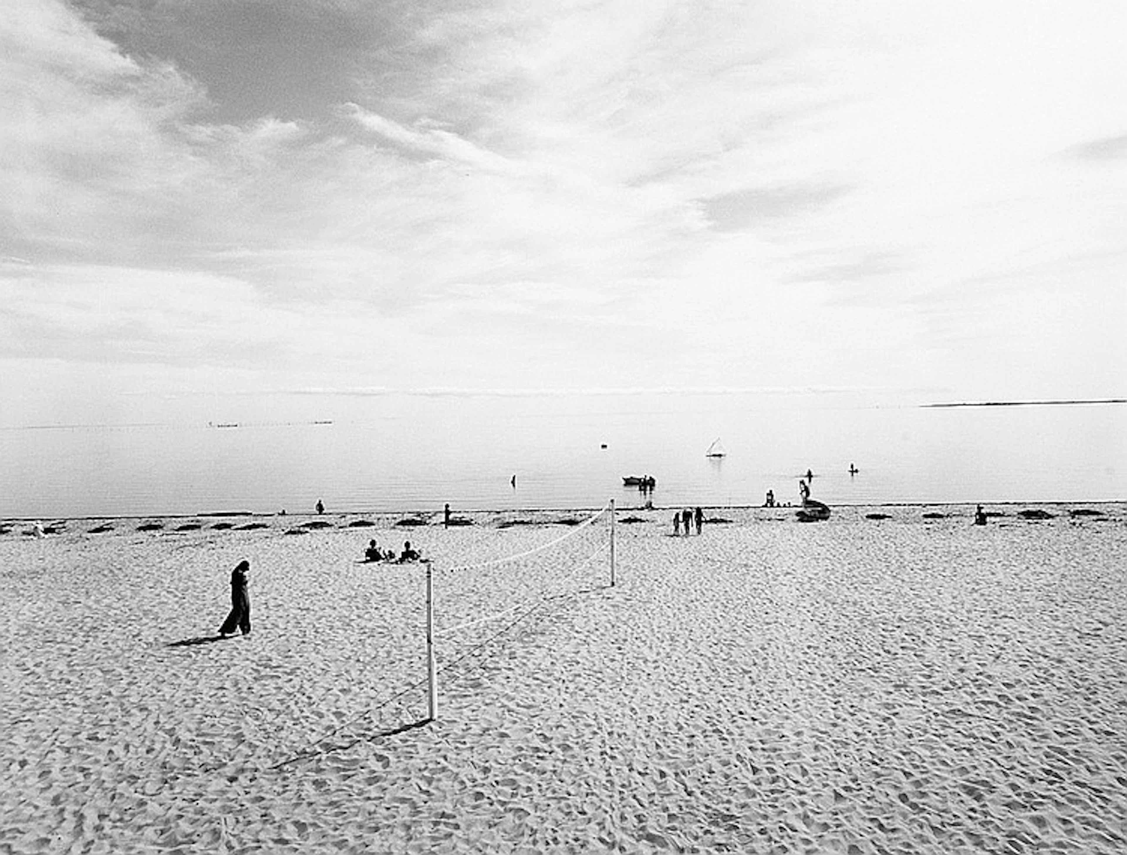 CALLAHAN, HARRY (1912-1999) "Cape Cod" (volleyball net).