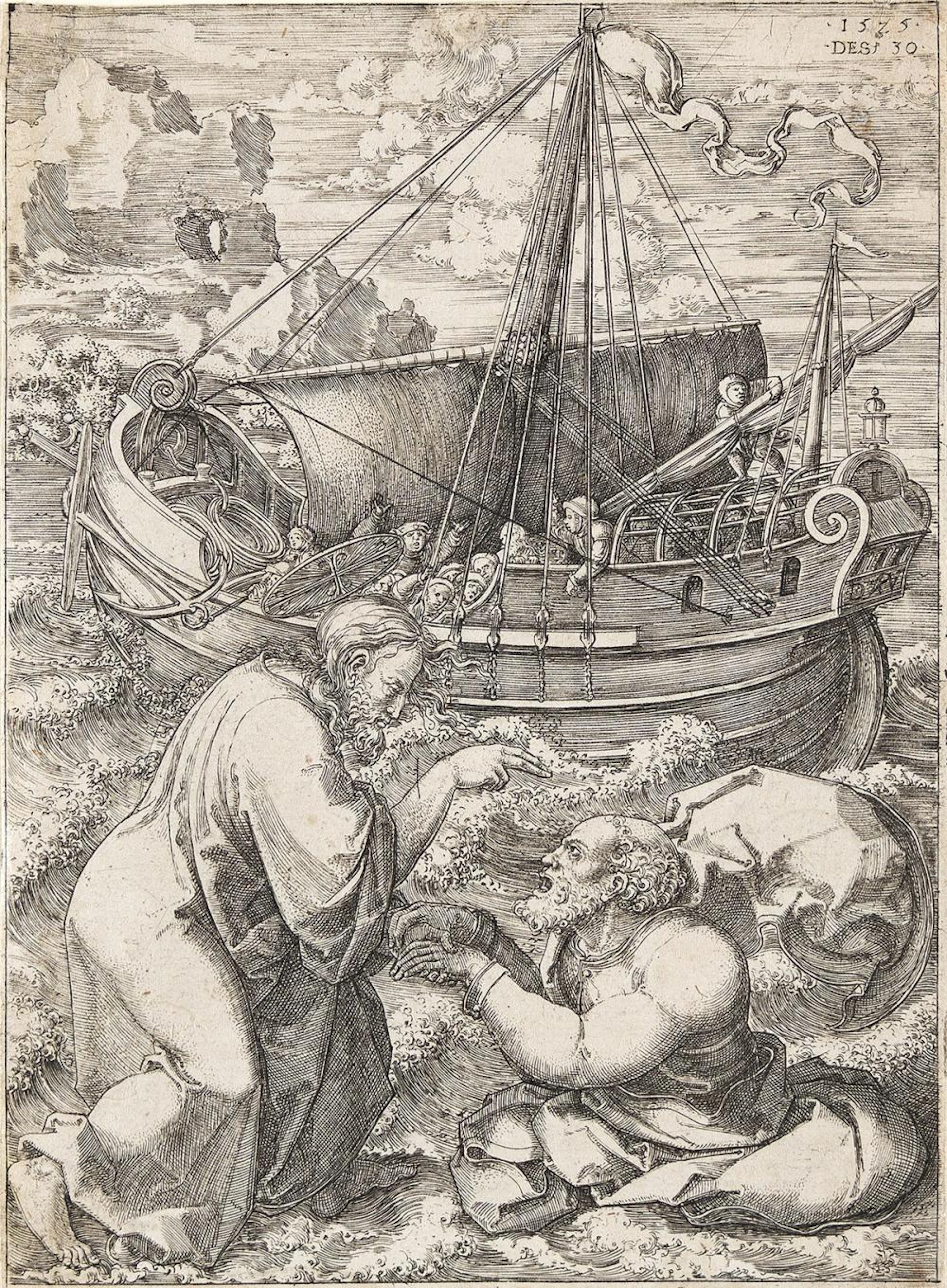 DIRK VELLERT Christ Walking on the Water.