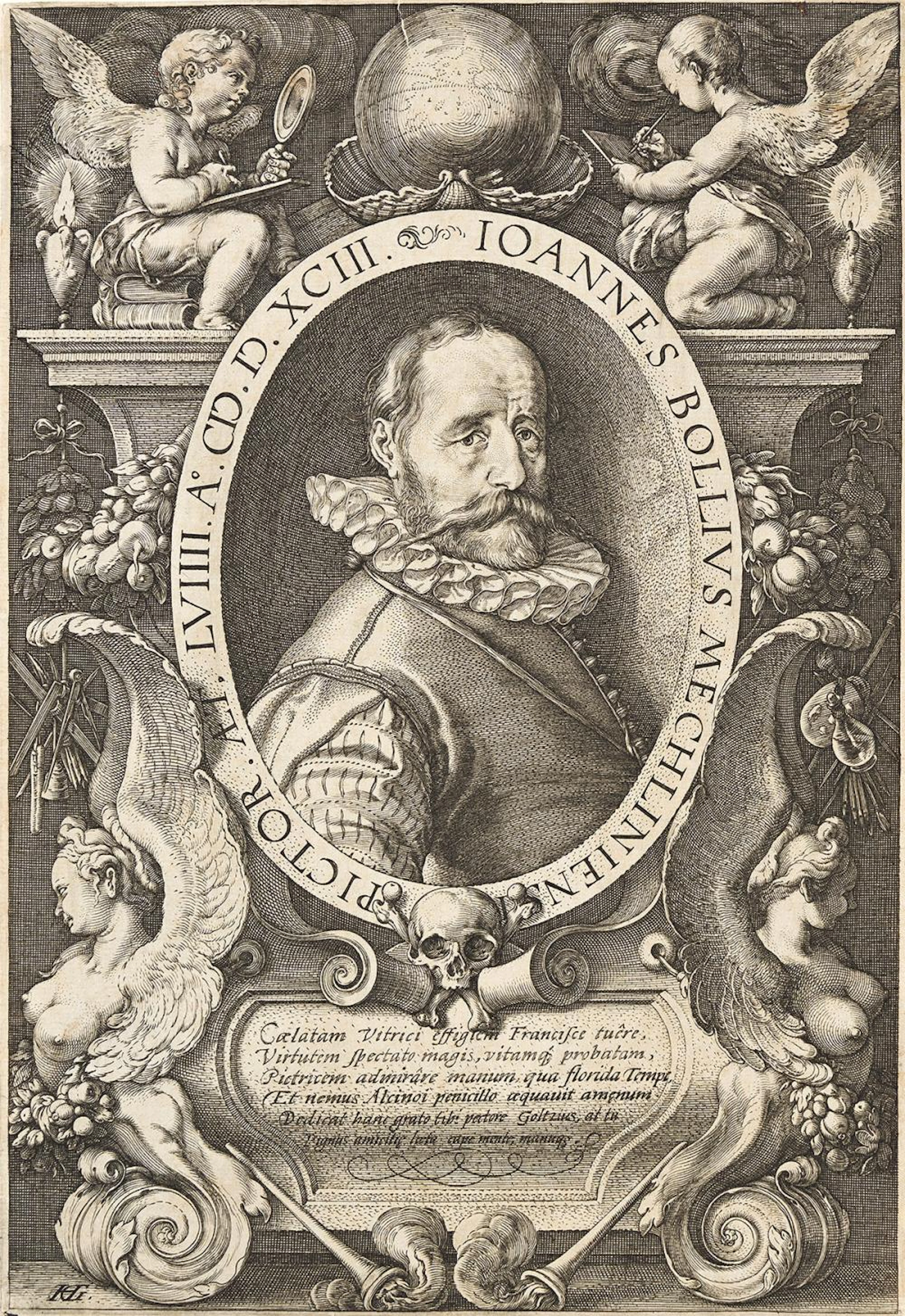 HENDRICK GOLTZIUS Hans Bol.