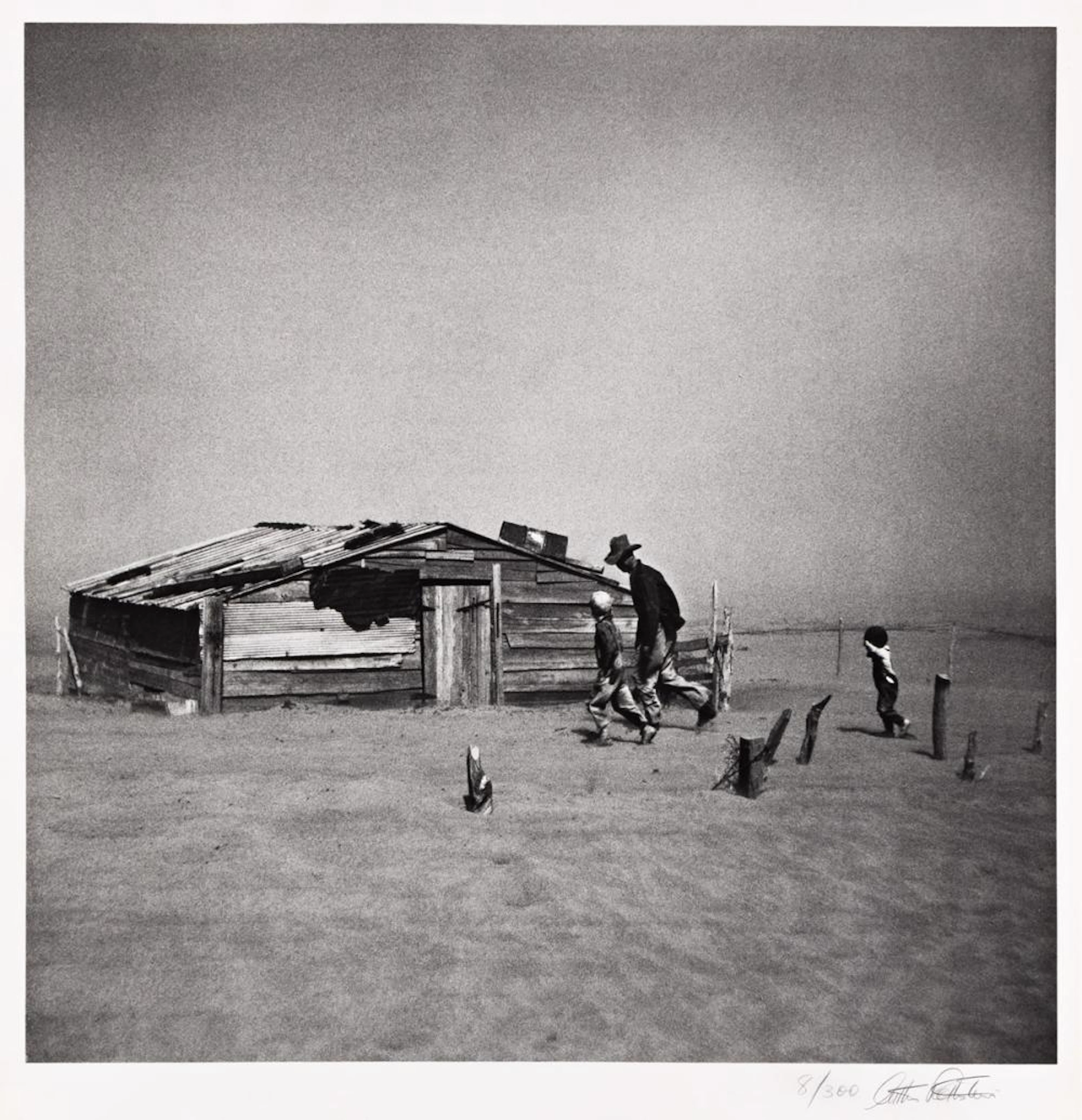 ARTHUR ROTHSTEIN (1915-1985) Dust Storm, Cimarron County, Oklahoma.