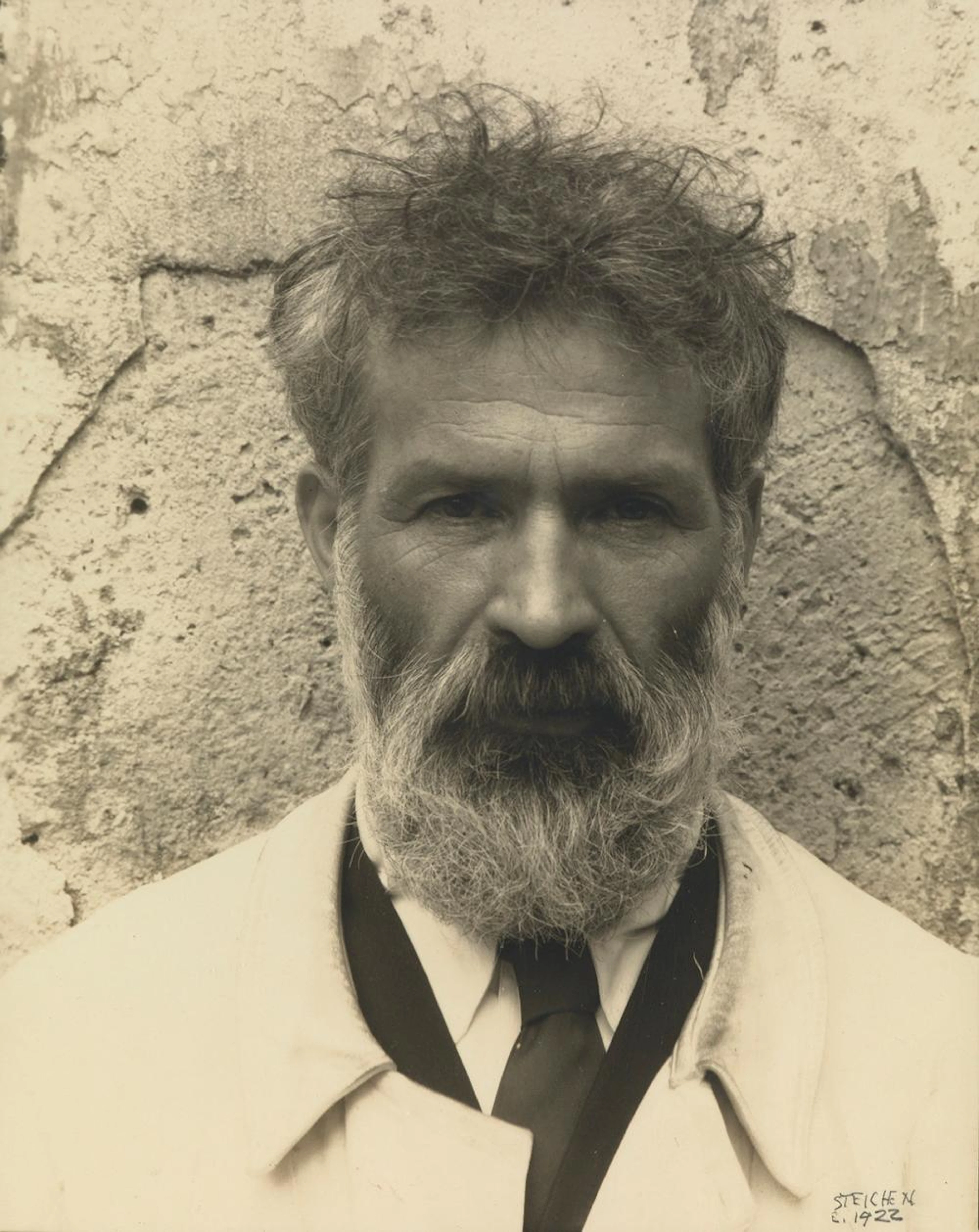 EDWARD STEICHEN (1879-1973) Constantin Brancusi, Voulangis, France.