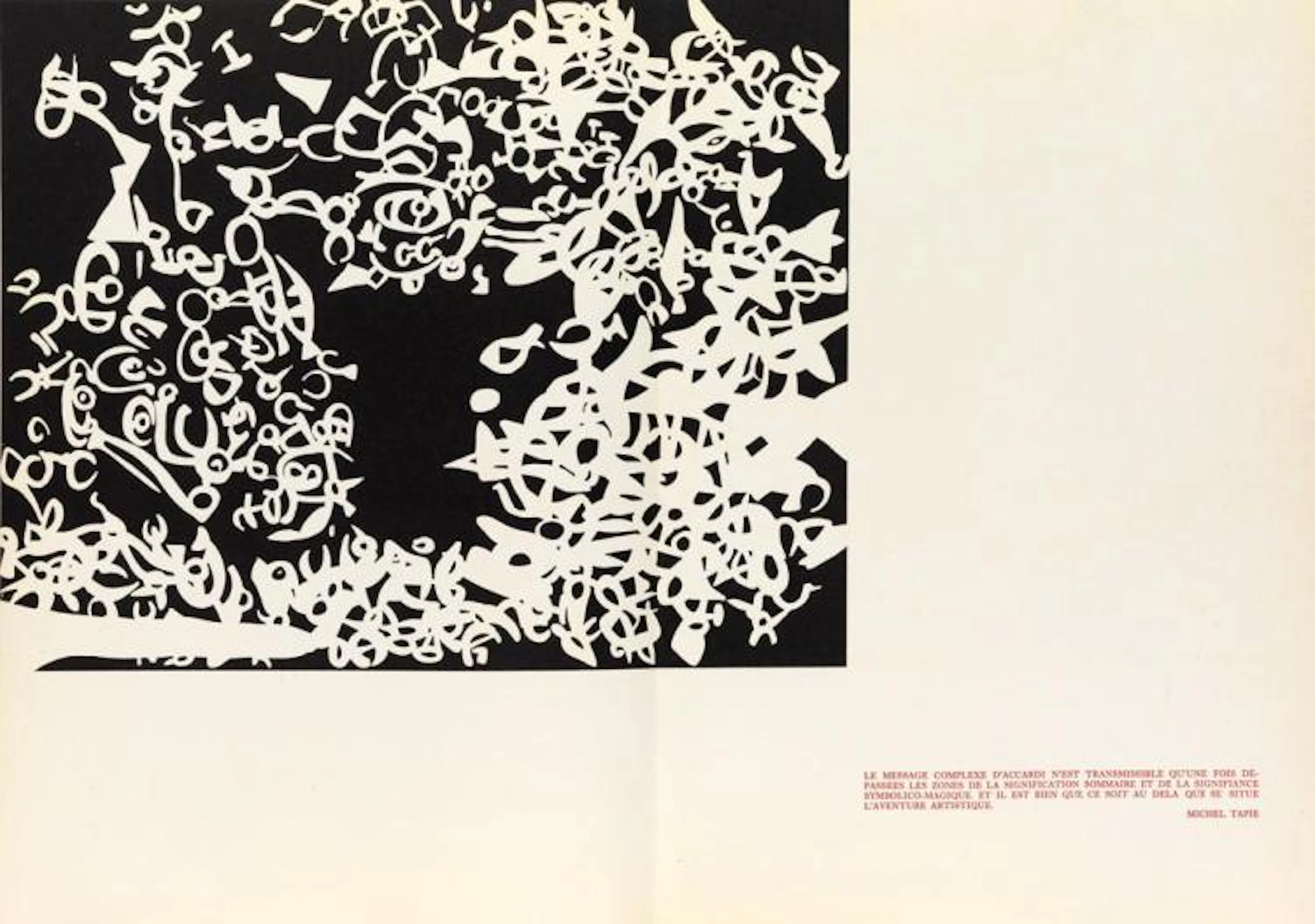 (ITALIAN ABSTRACT ART / ARTE POVERA.) Accardi, Carla. Quattro Incisioni.