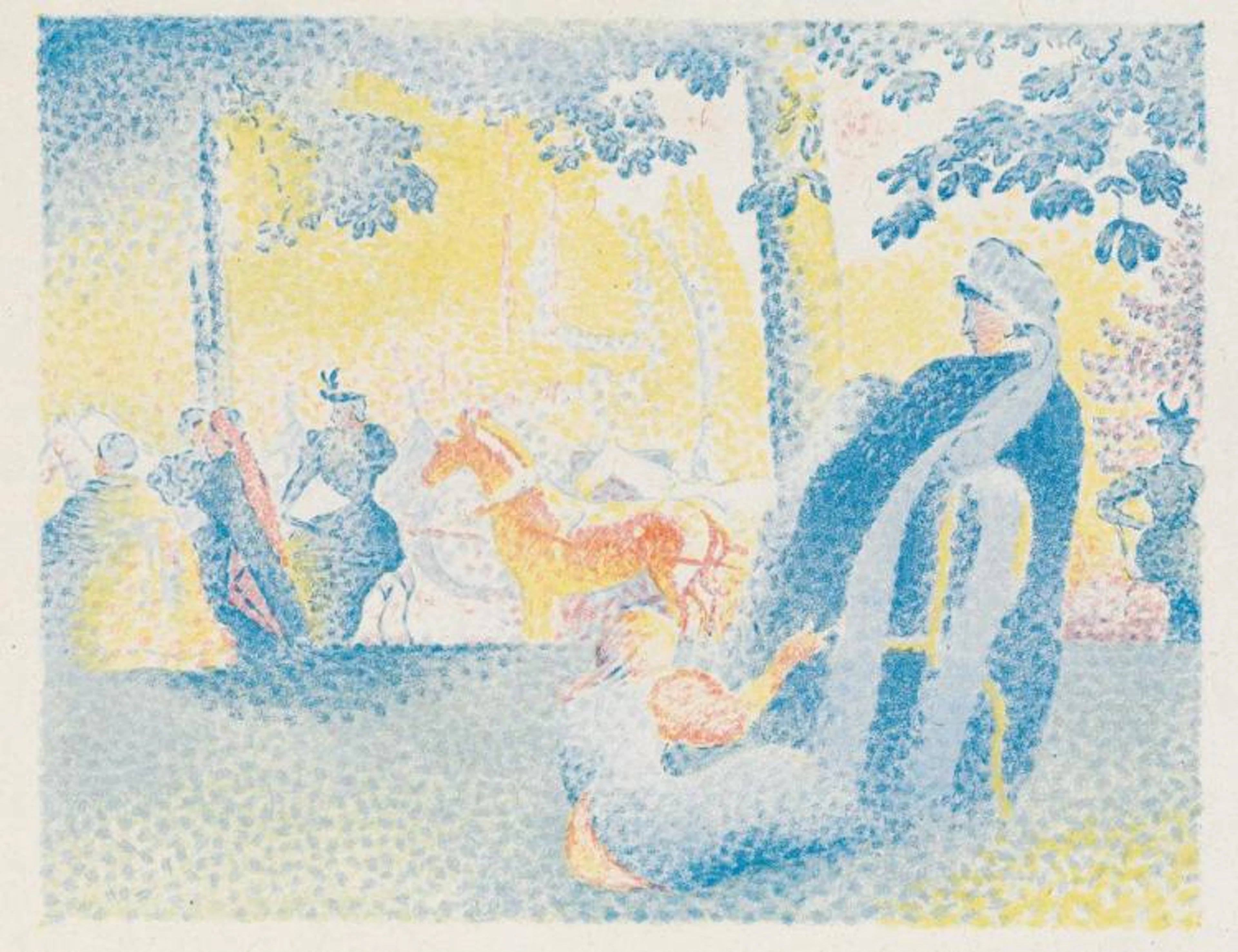 HENRI-EDMOND CROSS Les Champs Élysées.