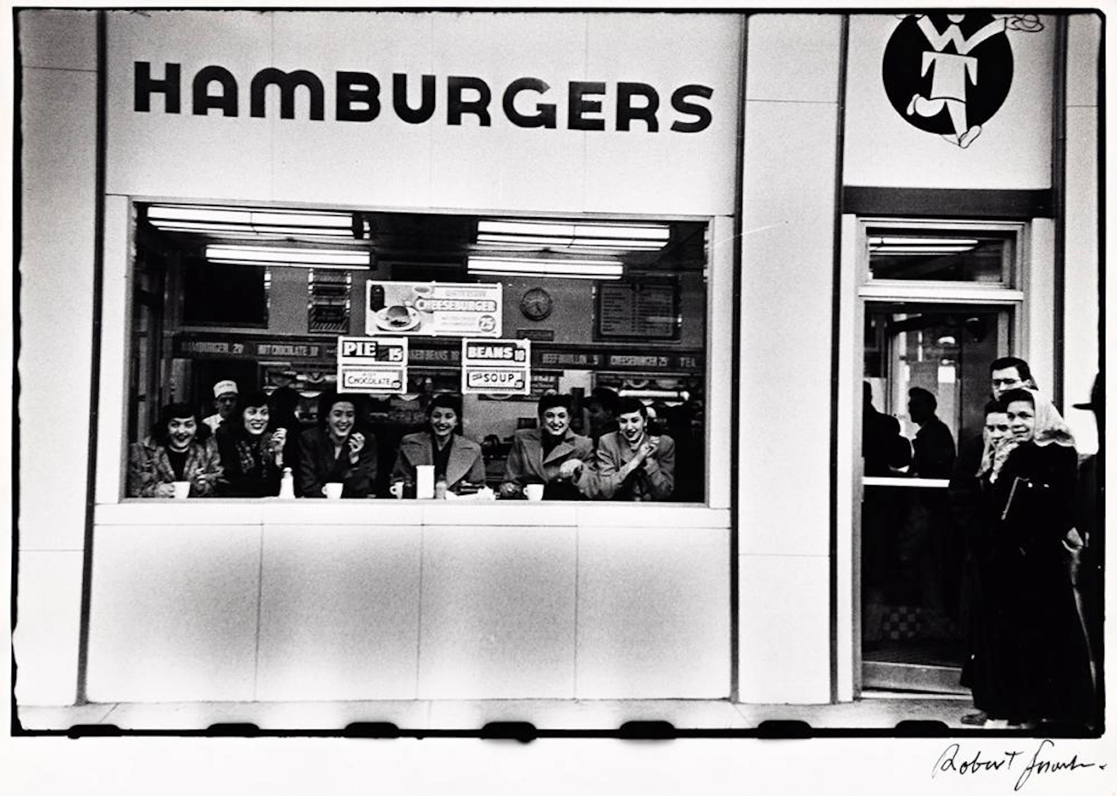 ROBERT FRANK (1924-2019) White Tower, 14th Street, New York.