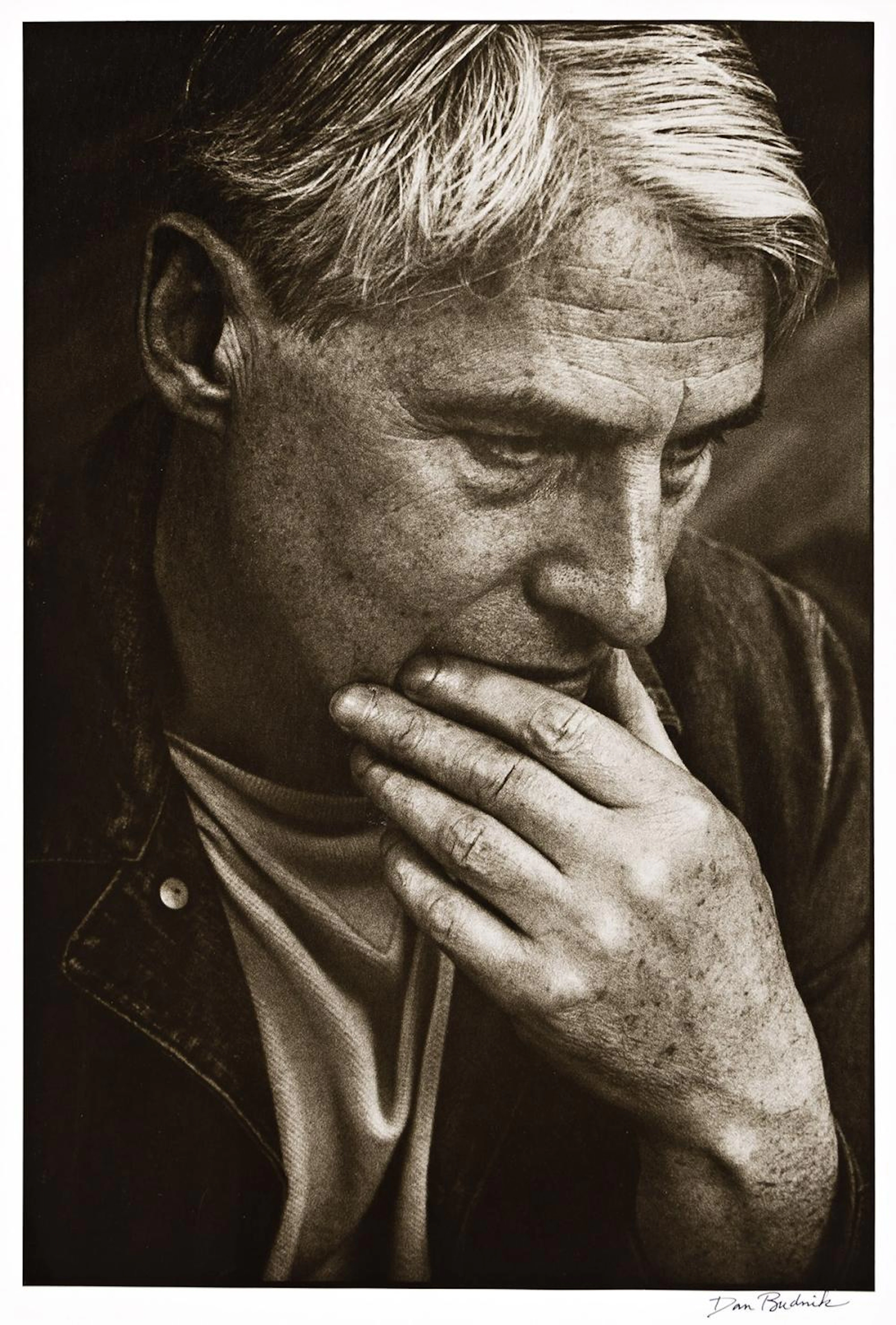 DAN BUDNICK (1933-2020) Willem de Kooning, New York.