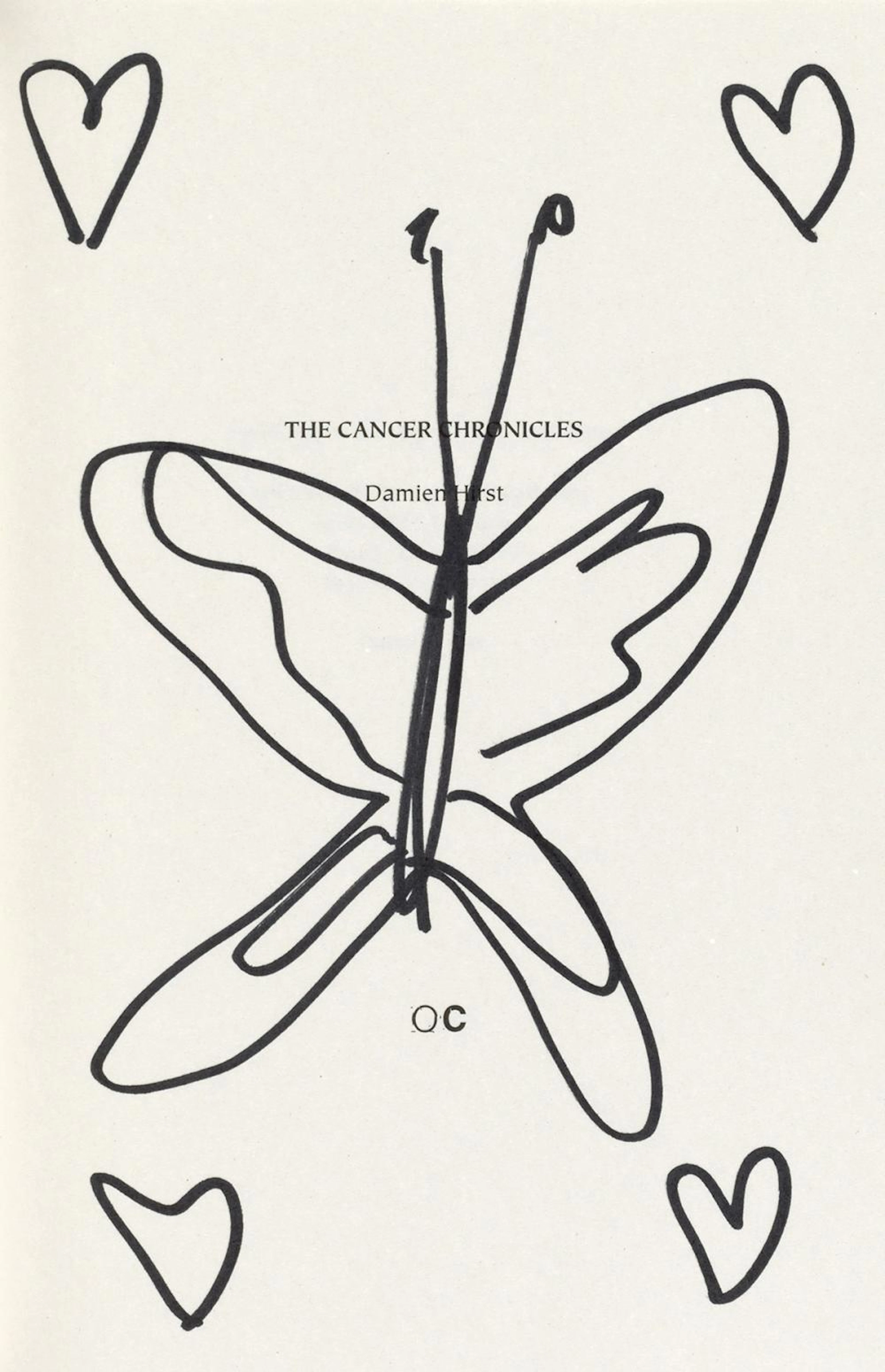 DAMIEN HIRST Two felt-tip pen and ink drawings.
