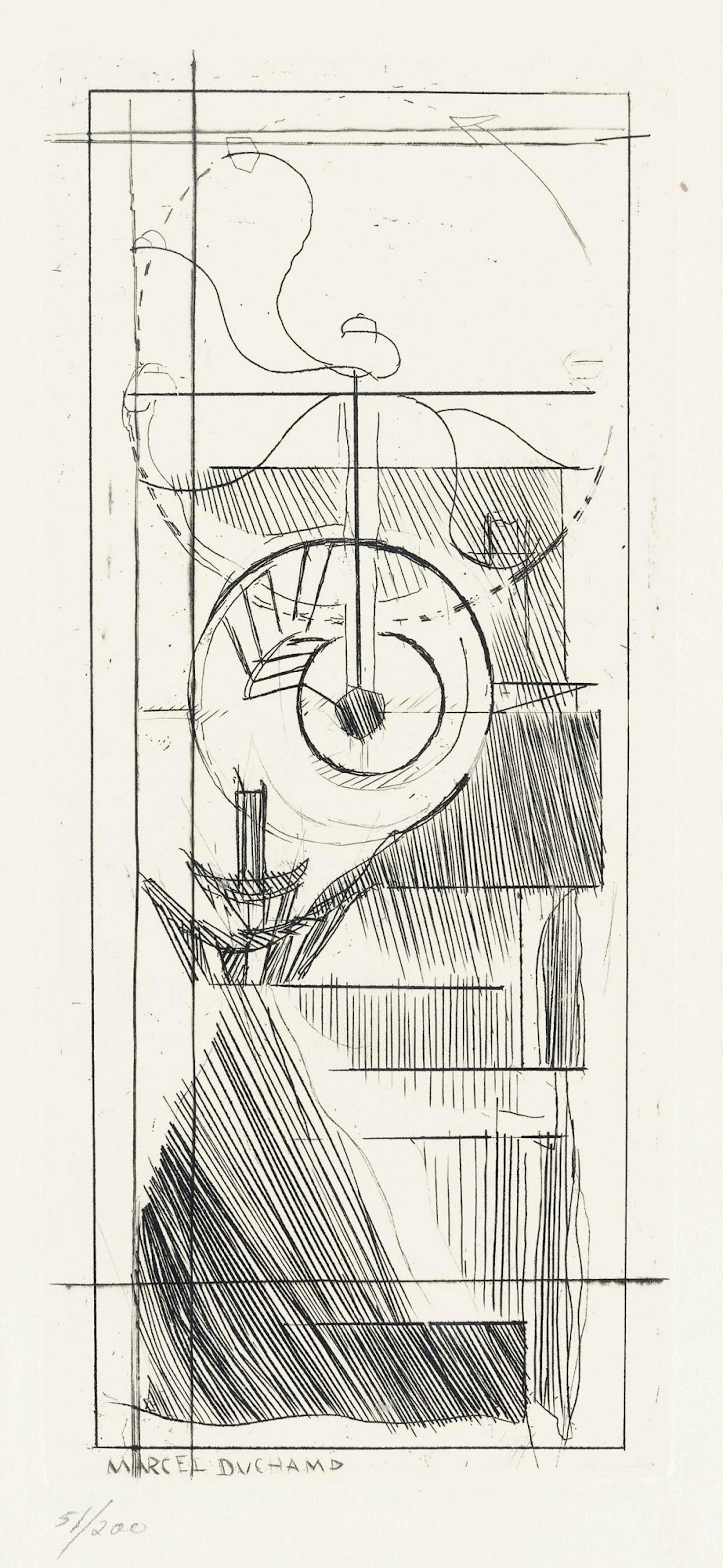 MARCEL DUCHAMP Coffee Mill.