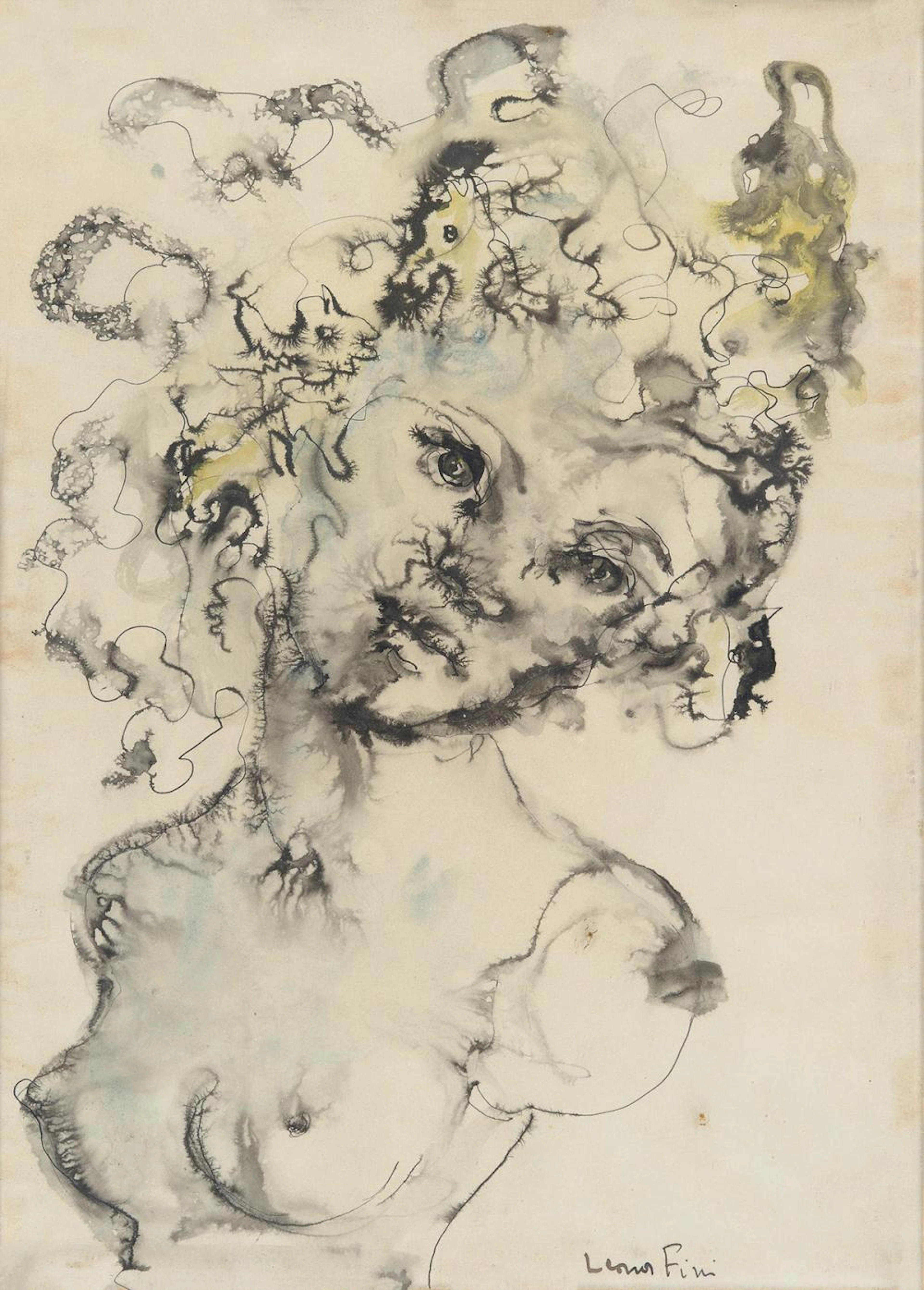 LEONOR FINI Retrato de Tamara Toumanova.