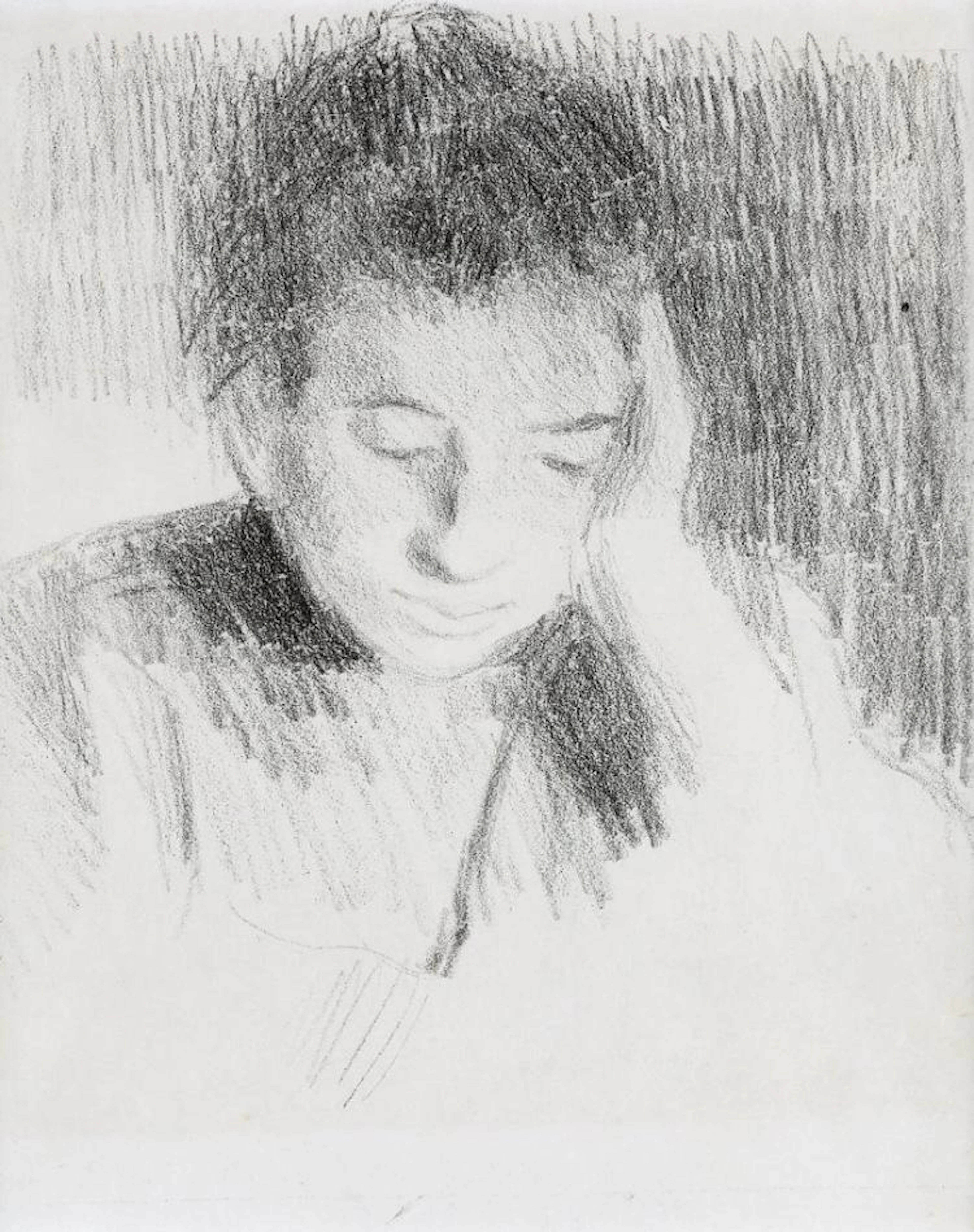 CAMILLE PISSARRO Portrait de Jeanne Pissarro.