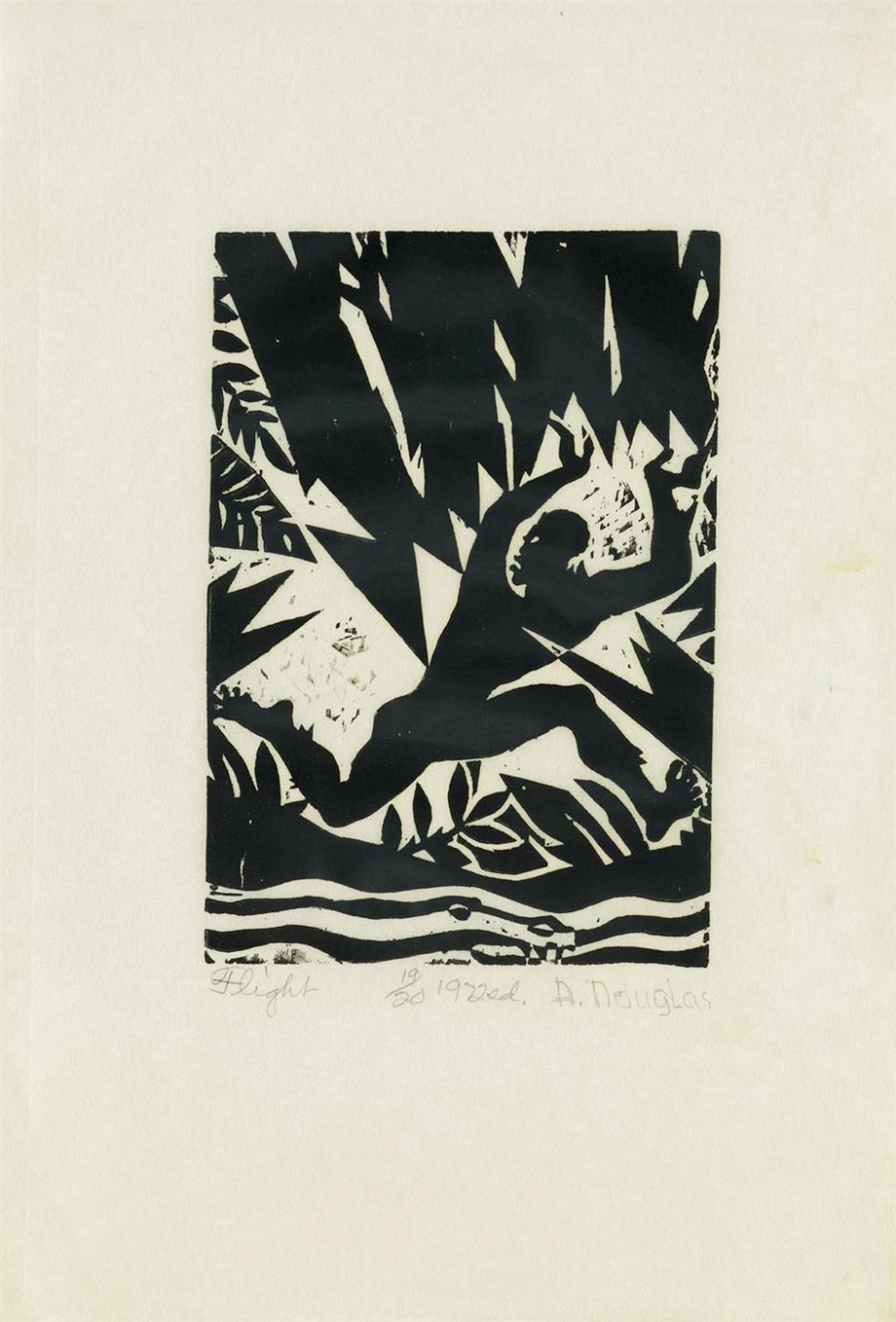 AARON DOUGLAS (1899 - 1972) Emperor Jones.
