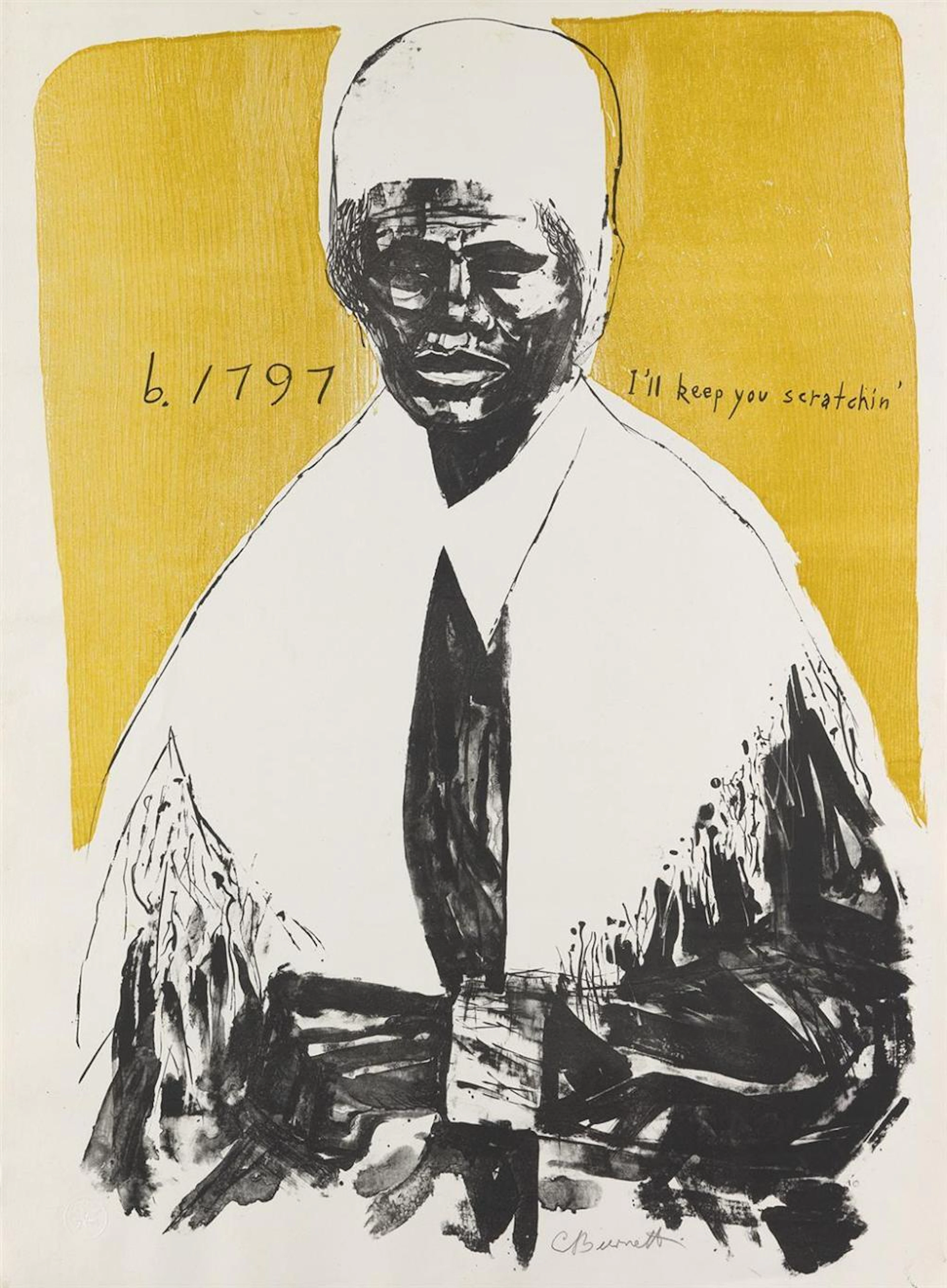 CALVIN BURNETT (1921 - 2007) Sojourner Truth (I'll Keep You Scratchin').