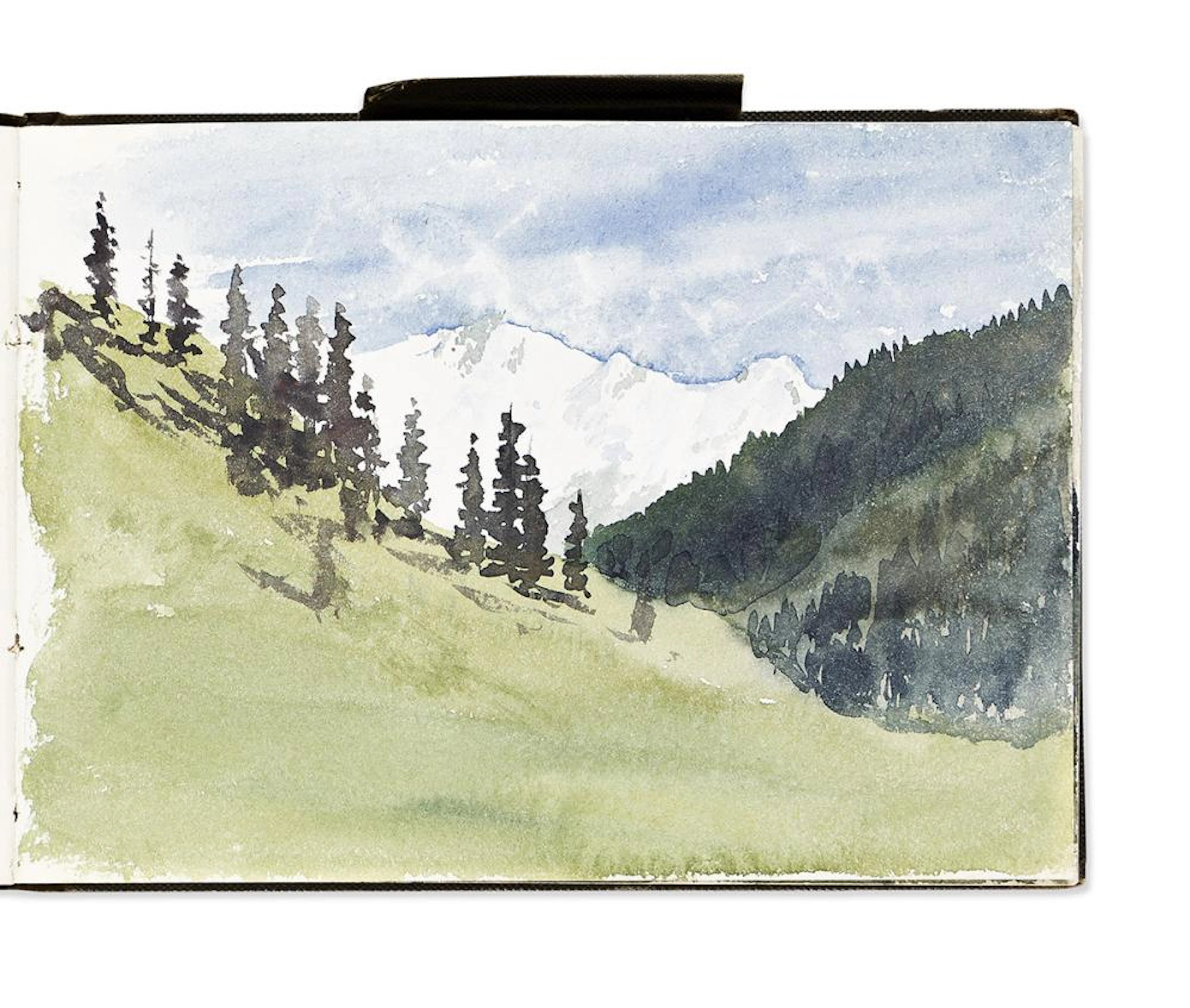 (SKETCHBOOKS.) Albert Bierstadt