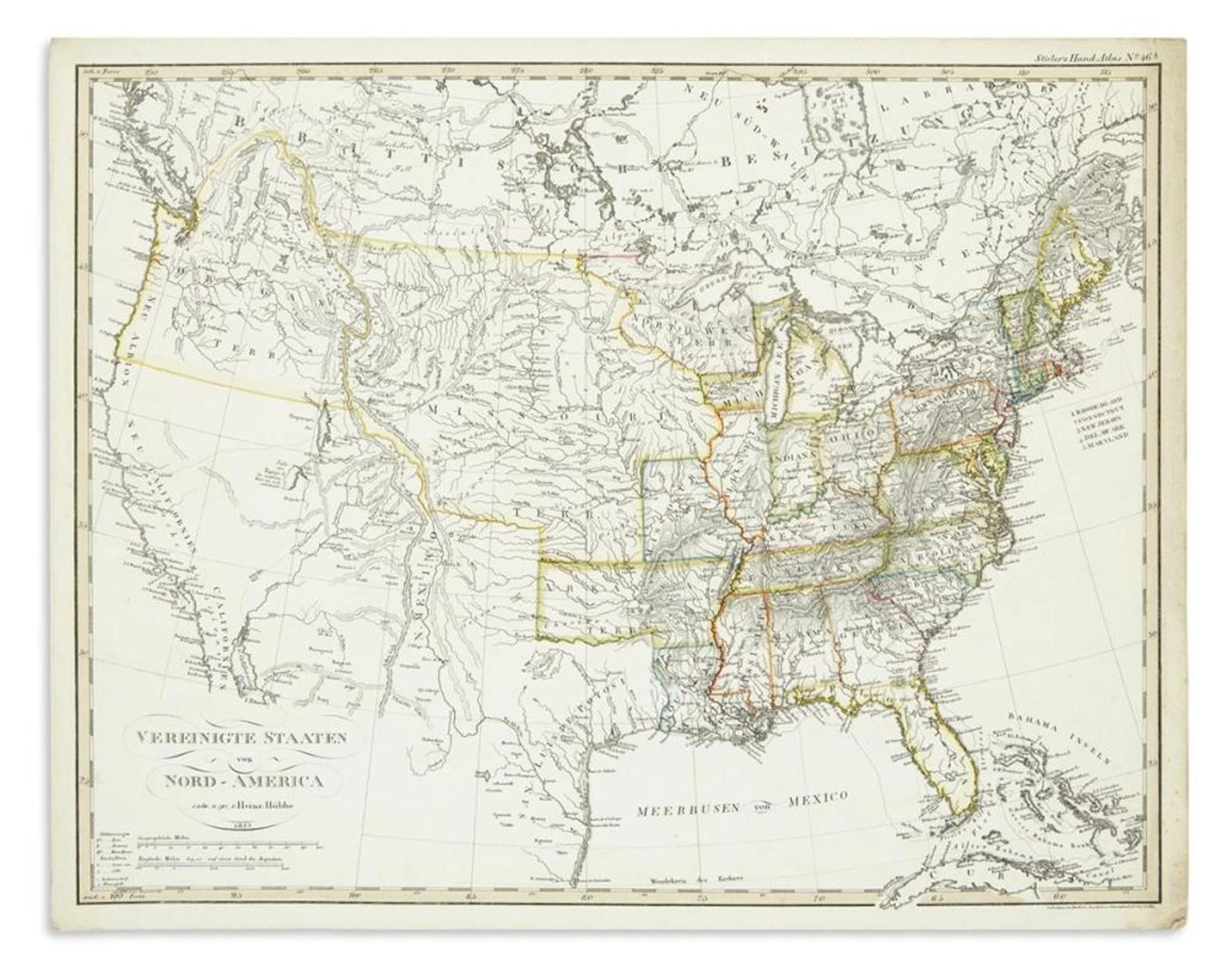 (AMERICA.) Stieler