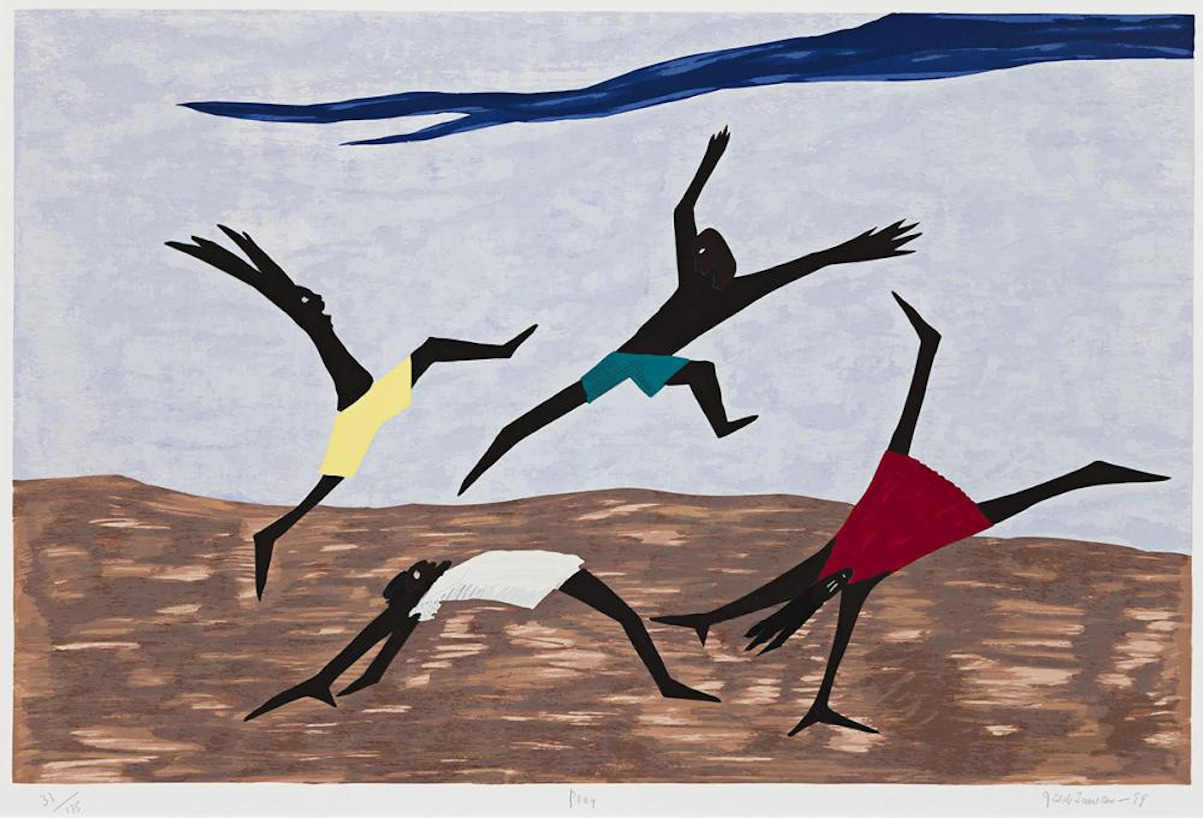 JACOB LAWRENCE (1917 - 2000) Play.