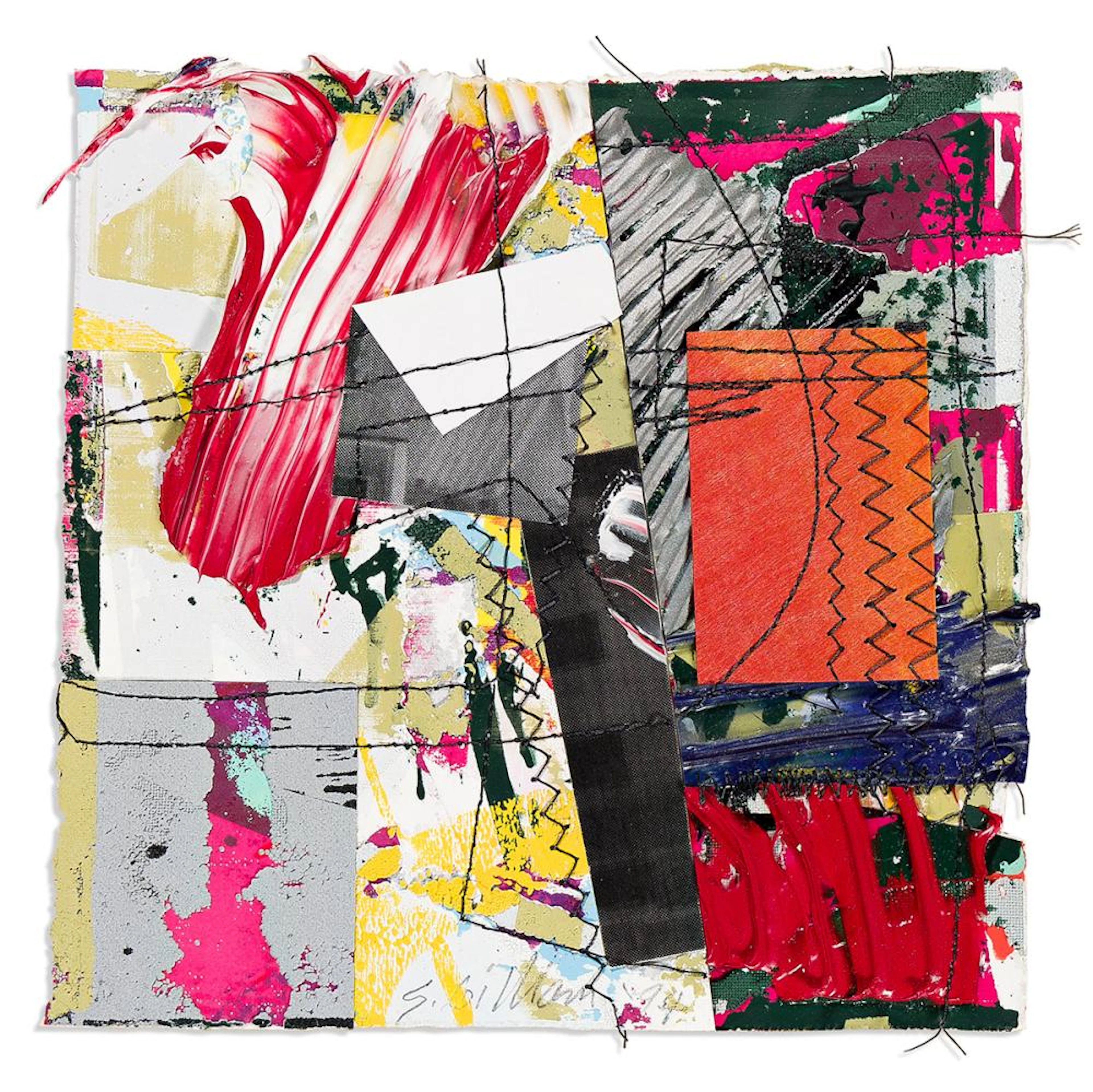SAM GILLIAM (1933 - 2022) Untitled (Tandem Series).