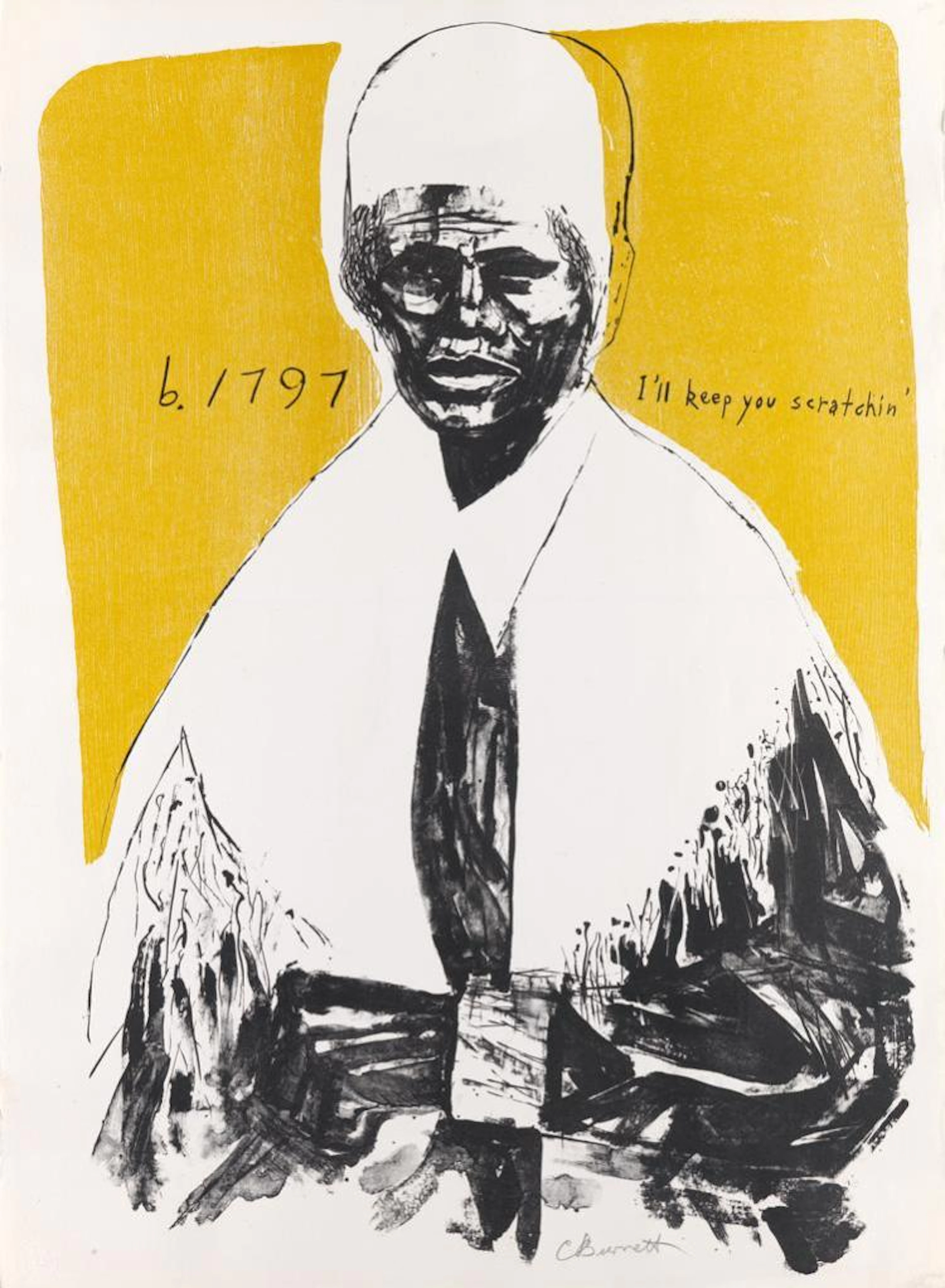 CALVIN BURNETT (1921 - 2007) Sojourner Truth (I'll Keep You Scratchin').