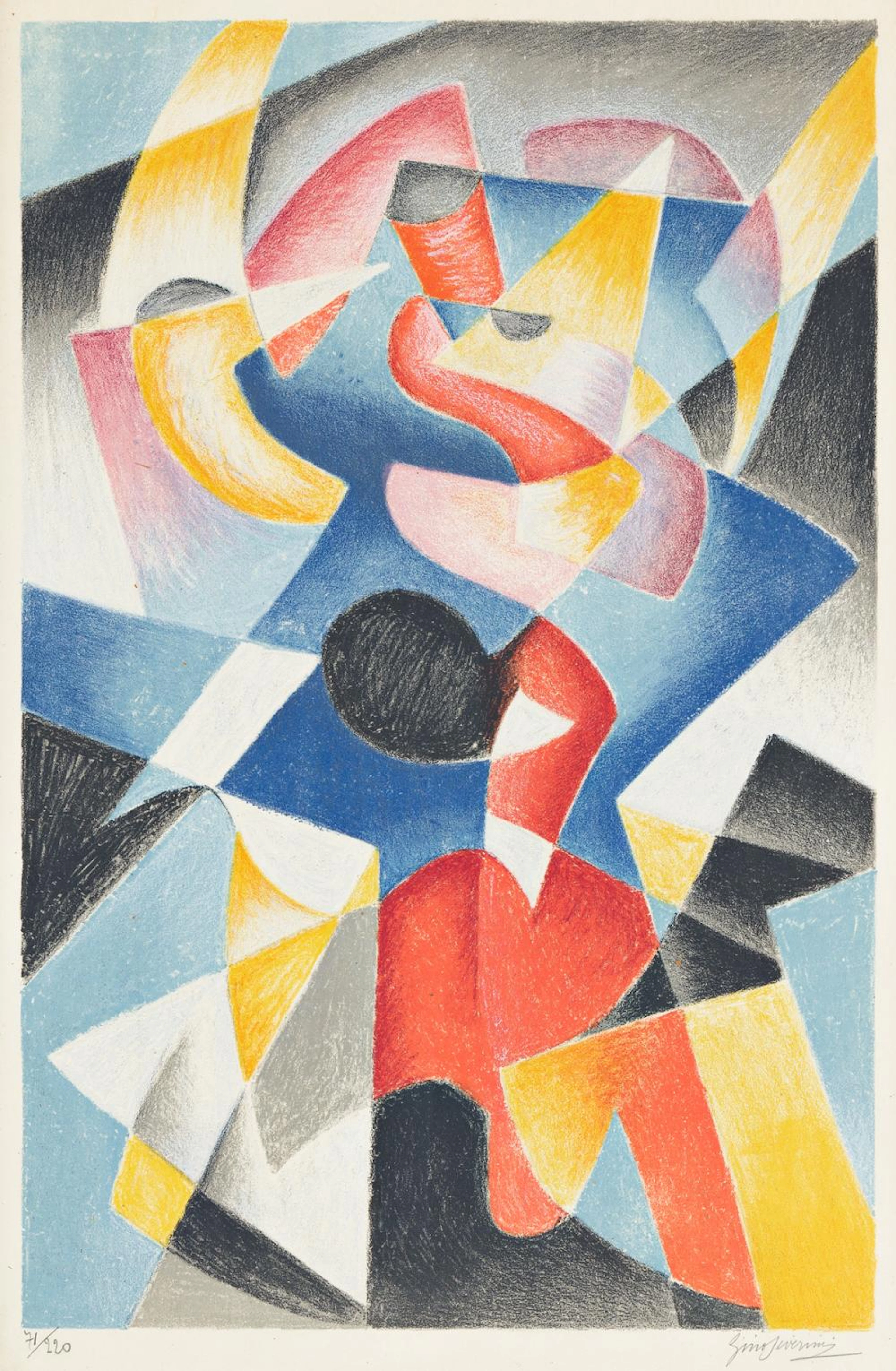 GINO SEVERINI Composition.