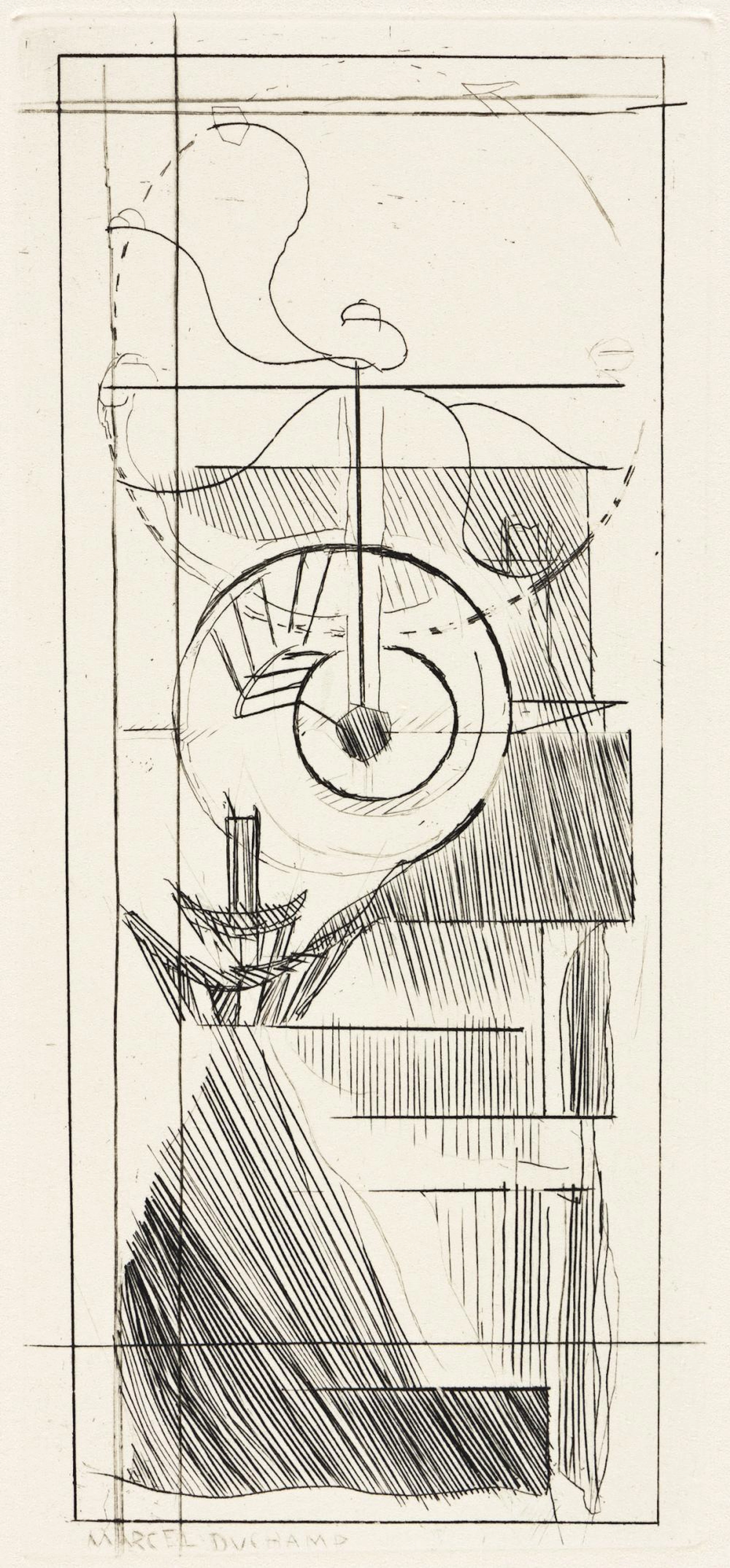 MARCEL DUCHAMP Coffee Mill.