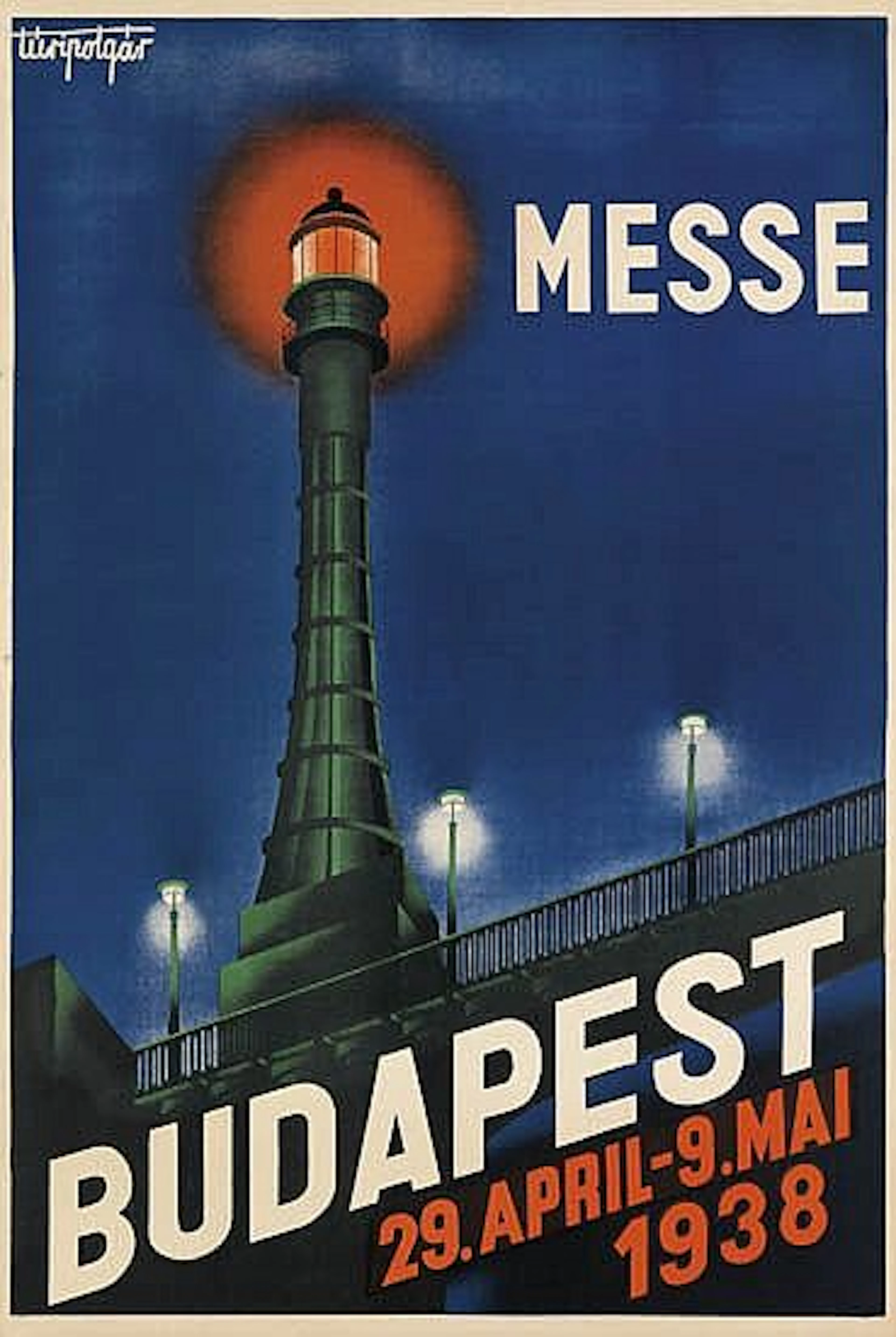 ISTVAN TURI-POLGÁR (1884-1980). MESSE / BUDAPEST. 1938. 37x25 inches, 94x63 cm.