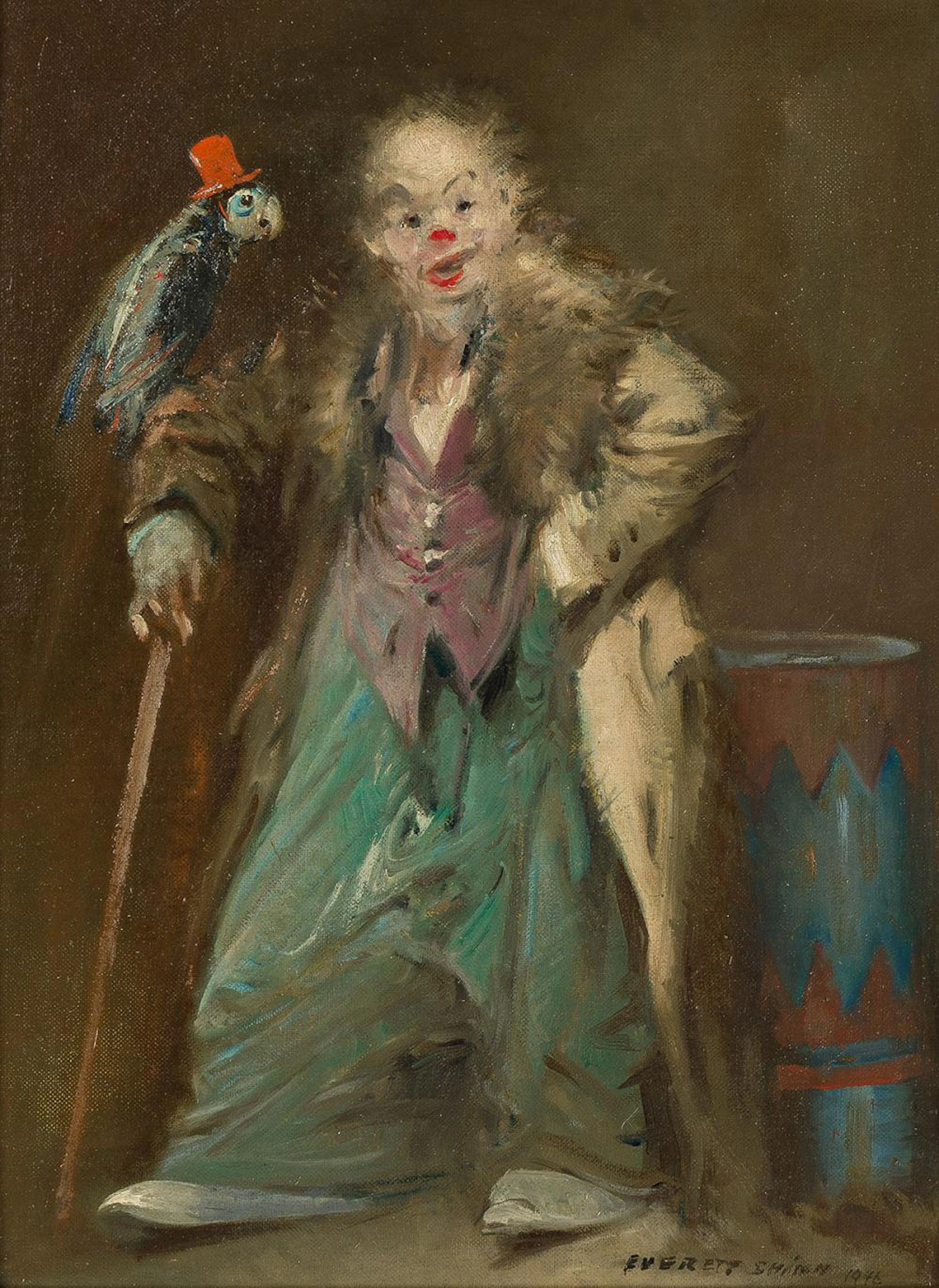 EVERETT SHINN Polly's Clown.