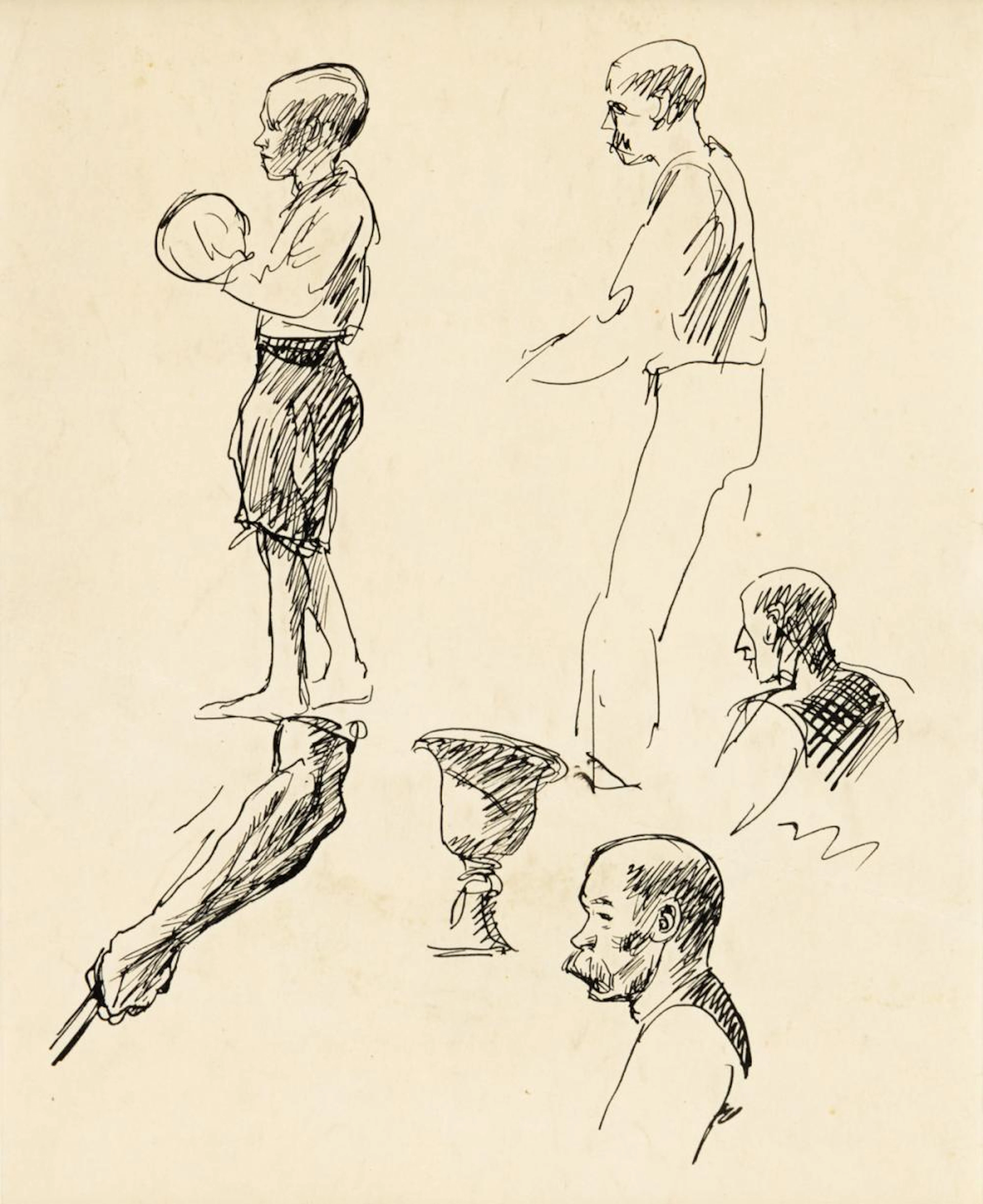EDWARD HOPPER Figure Studies (Pennsylvania Coal Town).