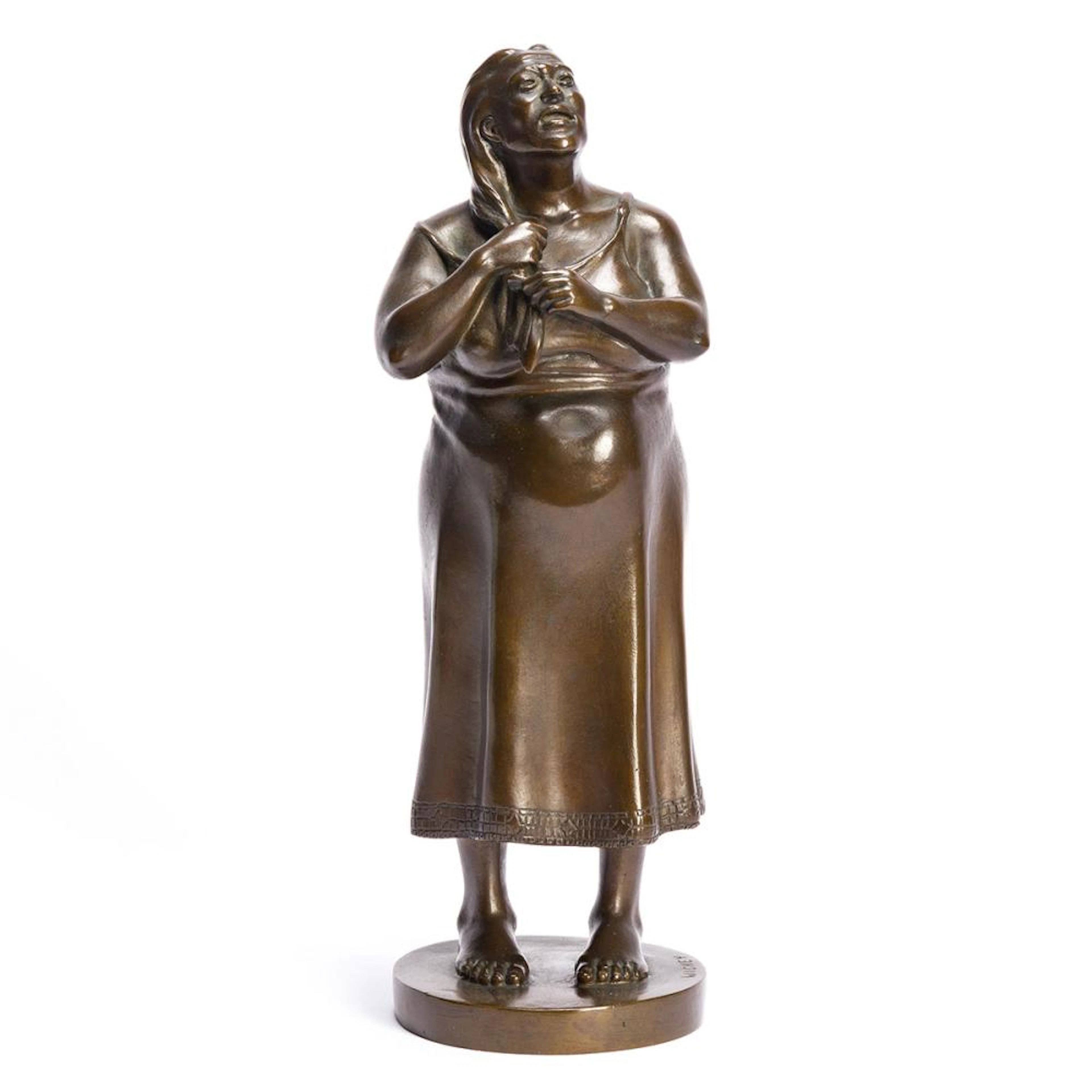 HARRY HERMAN WICKEY Standing Woman.