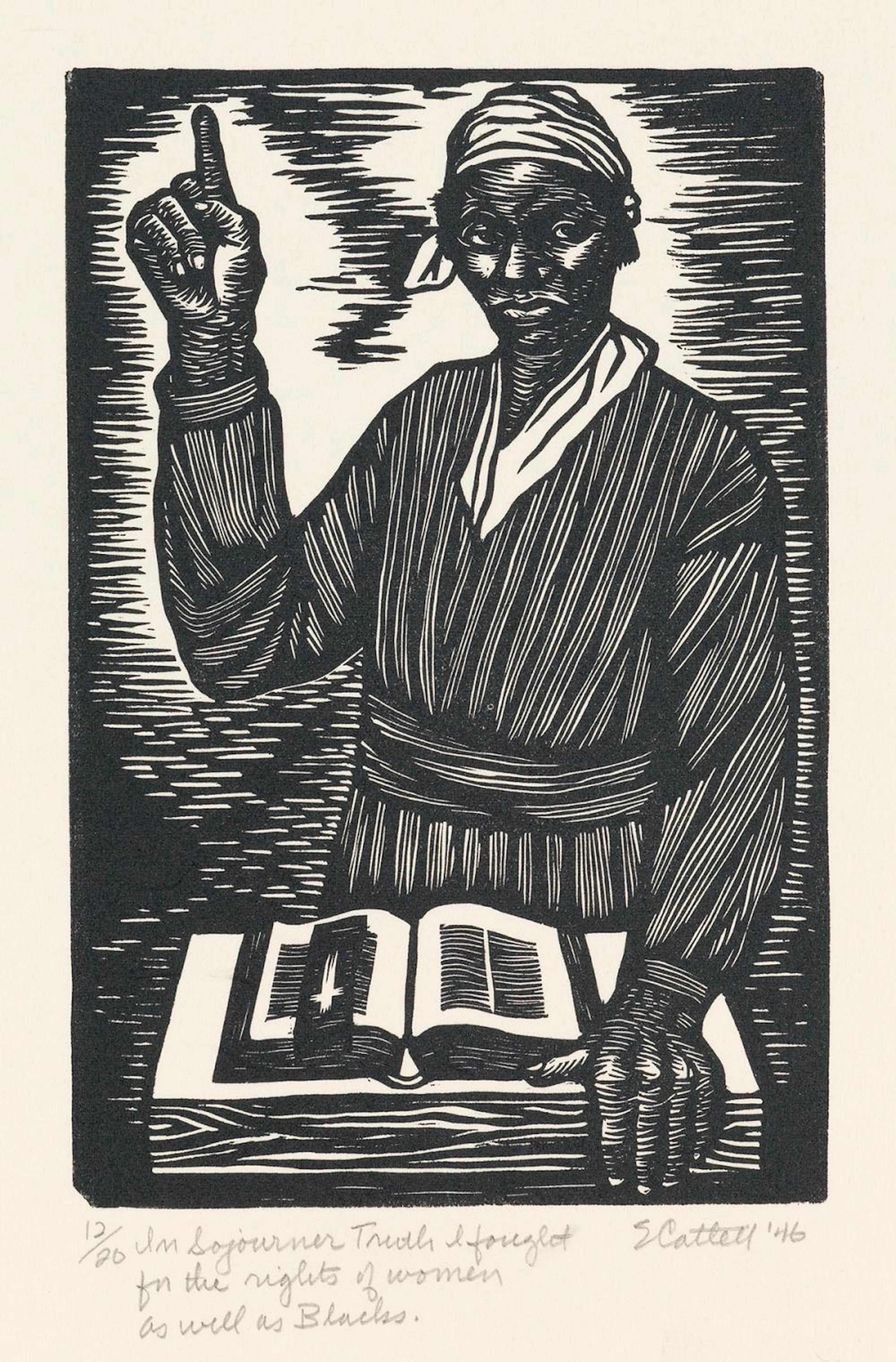 ELIZABETH CATLETT (1915 - 2012) In Sojourner Truth I...