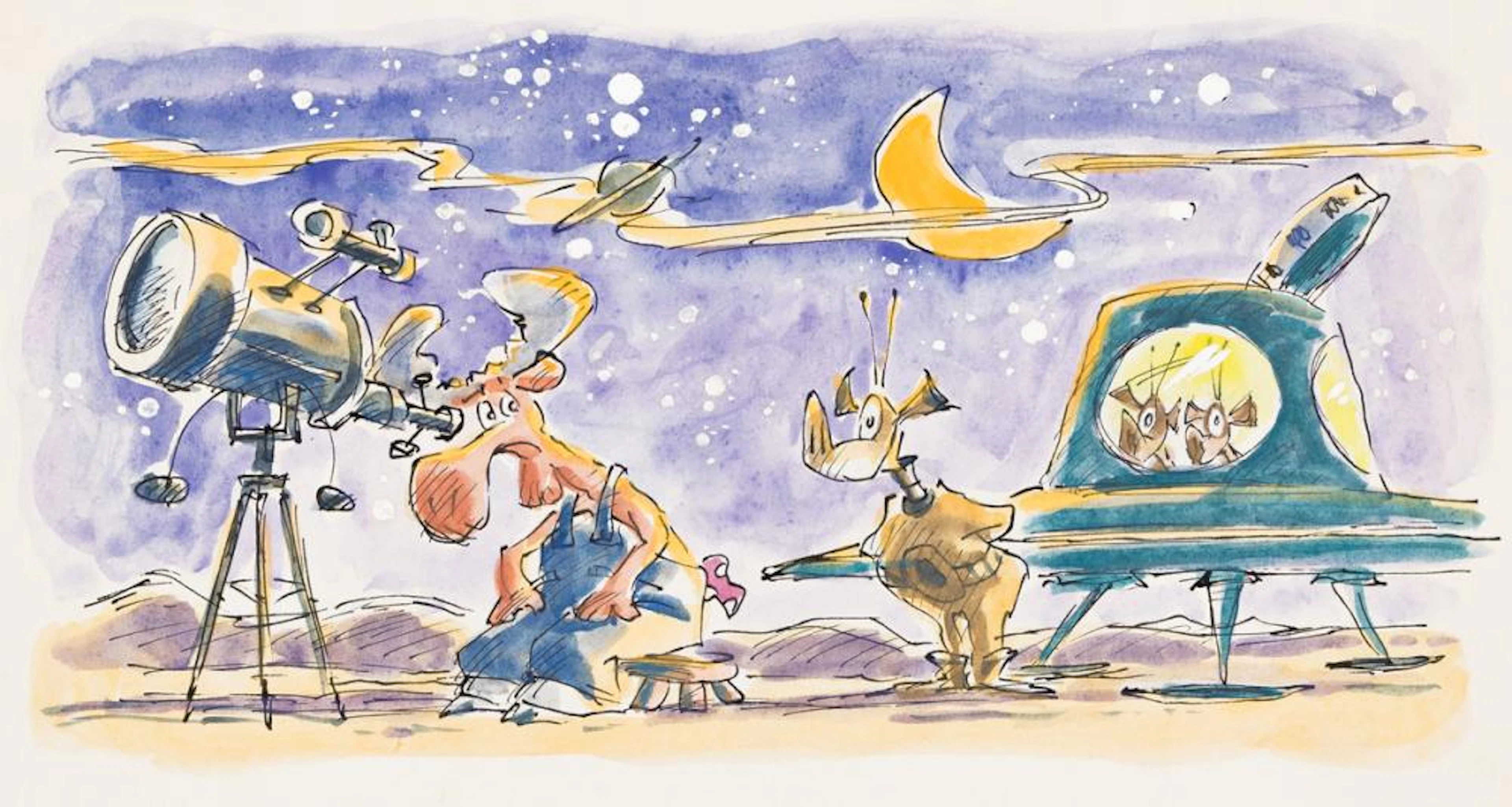 LEE LORENZ (1933- ) "One night while I was watching the...