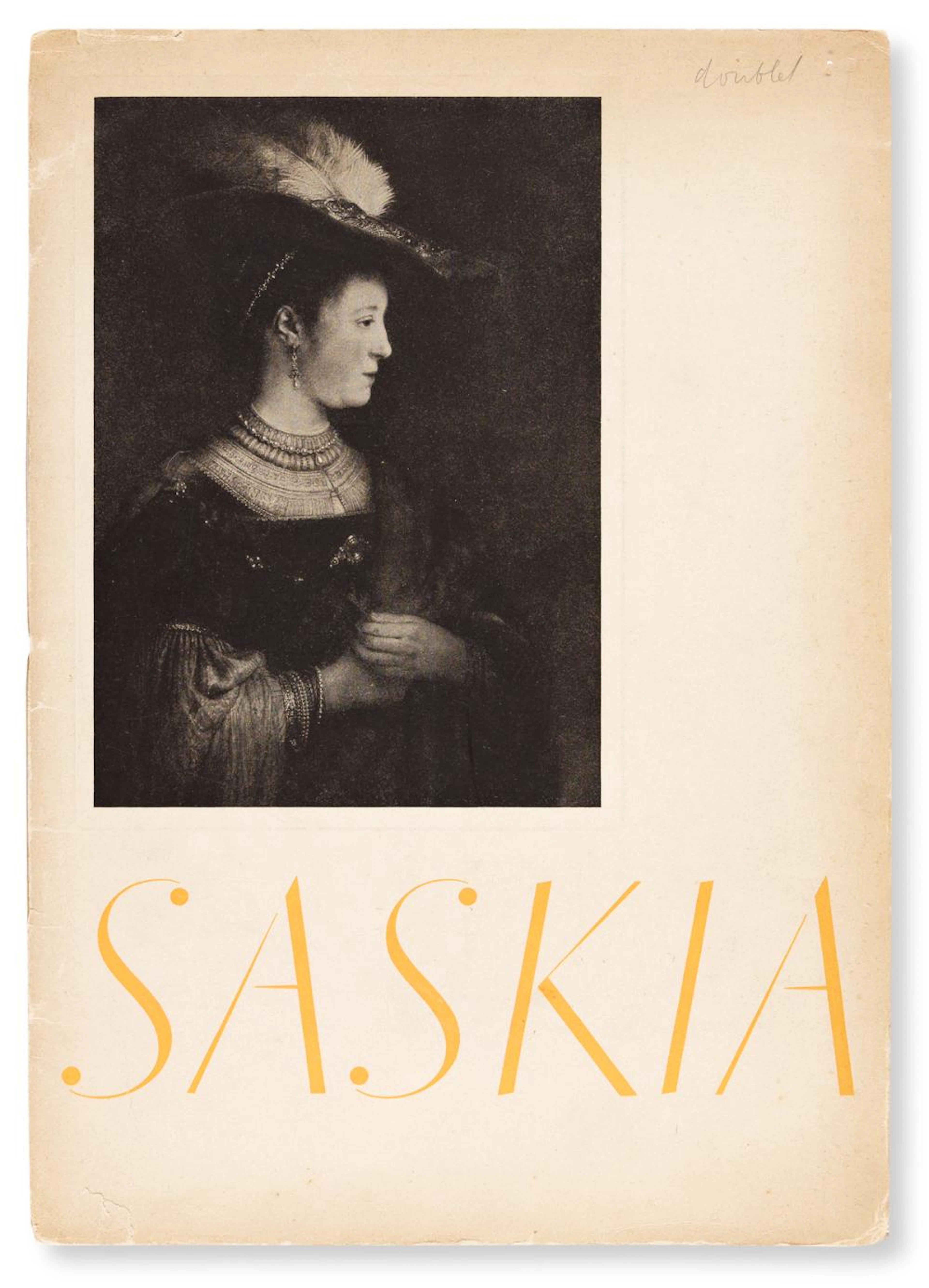 [SPECIMEN BOOK ? JAN TSCHICHOLD]. Saskia. Leipzig: Schelter & Giesecke, 1932.