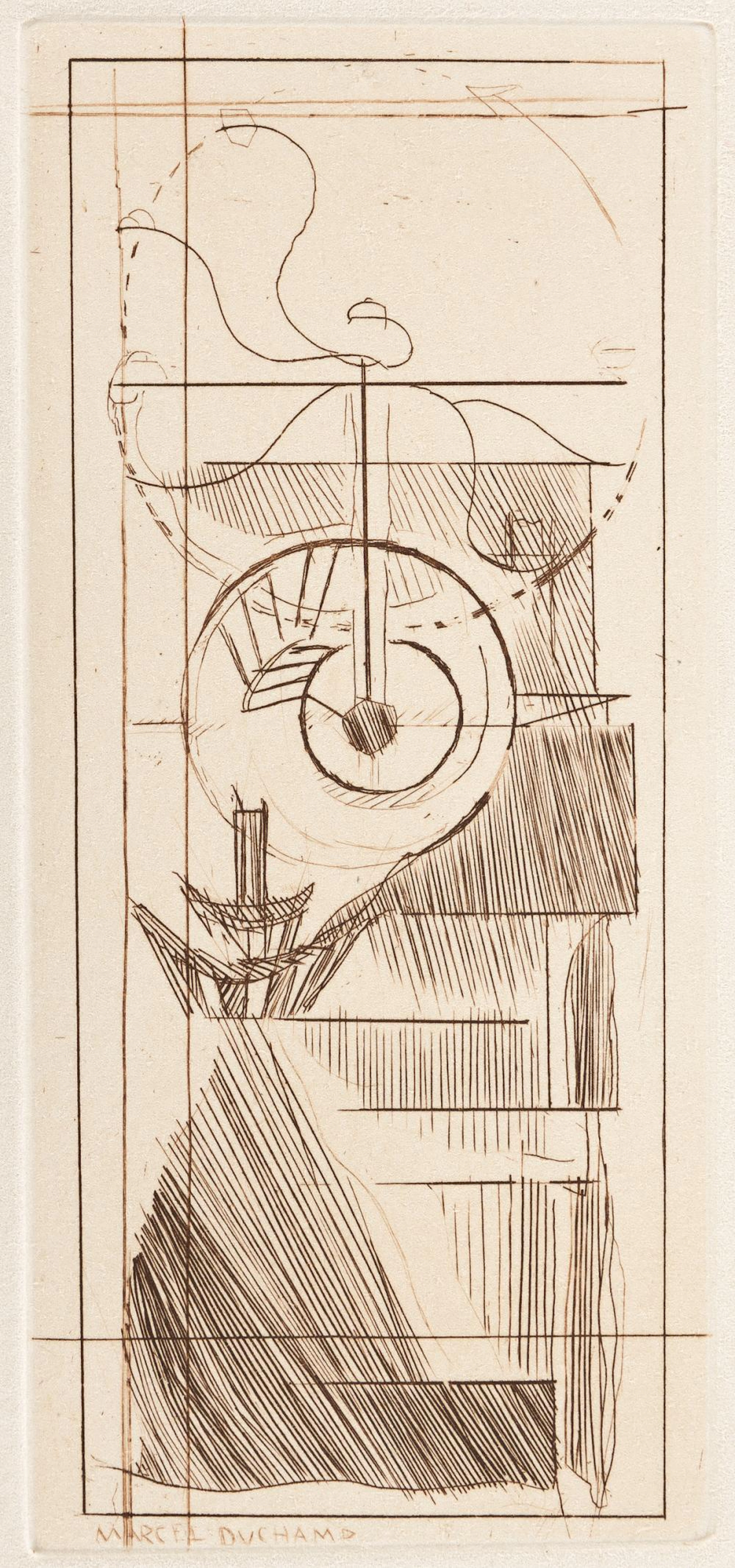 MARCEL DUCHAMP Coffee Mill.
