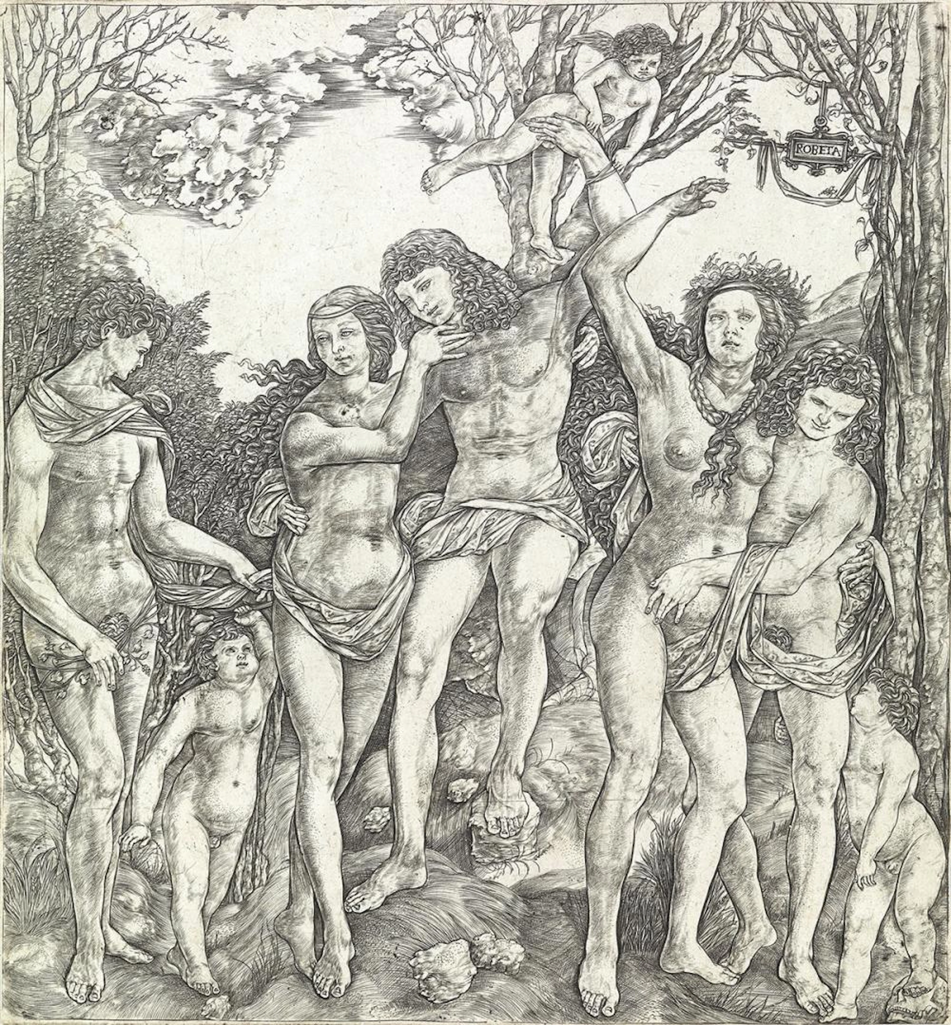 CRISTOFANO DI MICHELE MARTINI, IL ROBETTA Allegory of Carnal Love.