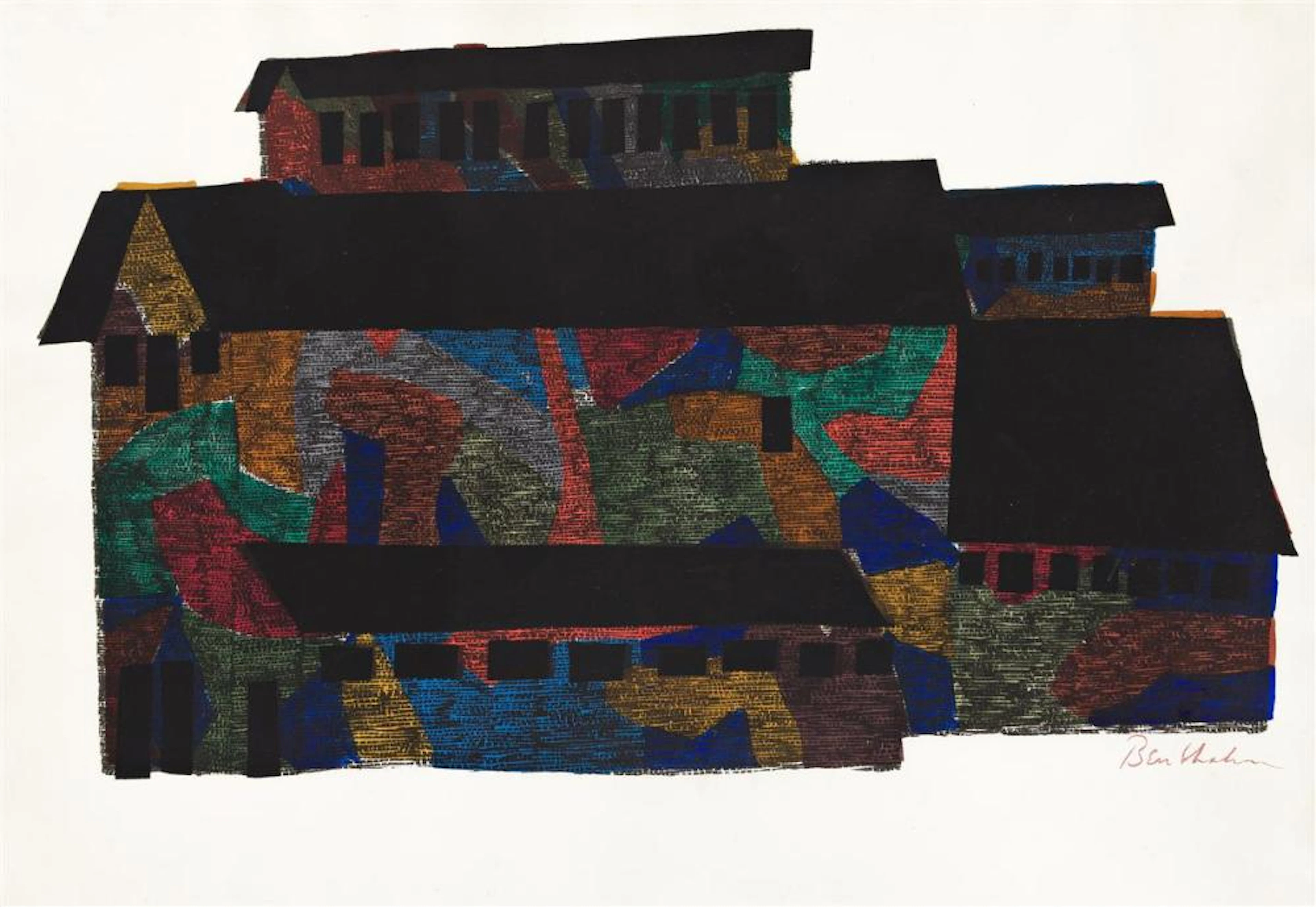 BEN SHAHN Mine Building.